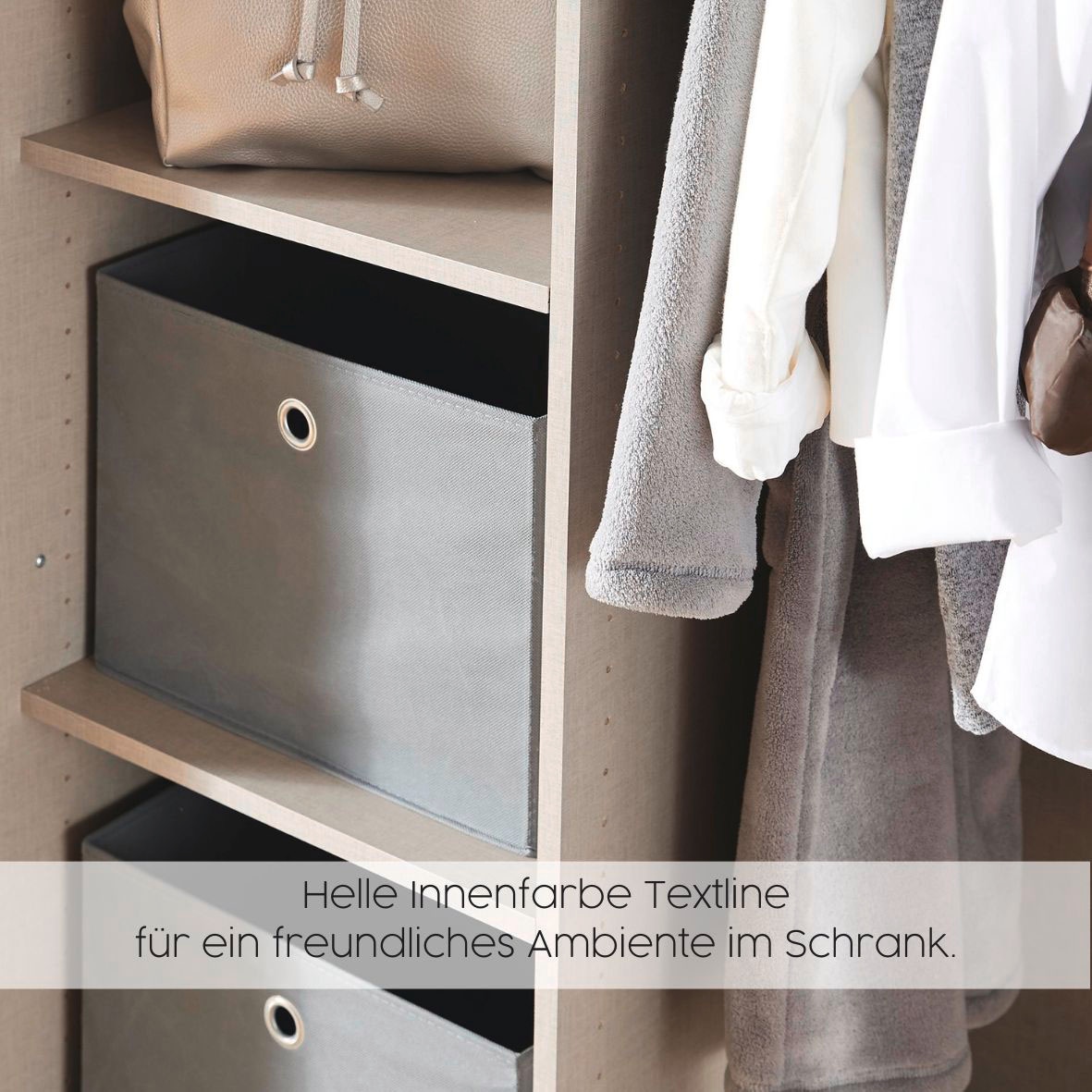 rauch Schwebetürenschrank »Kleiderschrank Schrank OTTO´S CHOICE Garderobe AGORDO«, (in zwei Griff-Farben), Top Innenausstattung, in 4 Breiten und 2 Höhen MADE IN GERMANY
