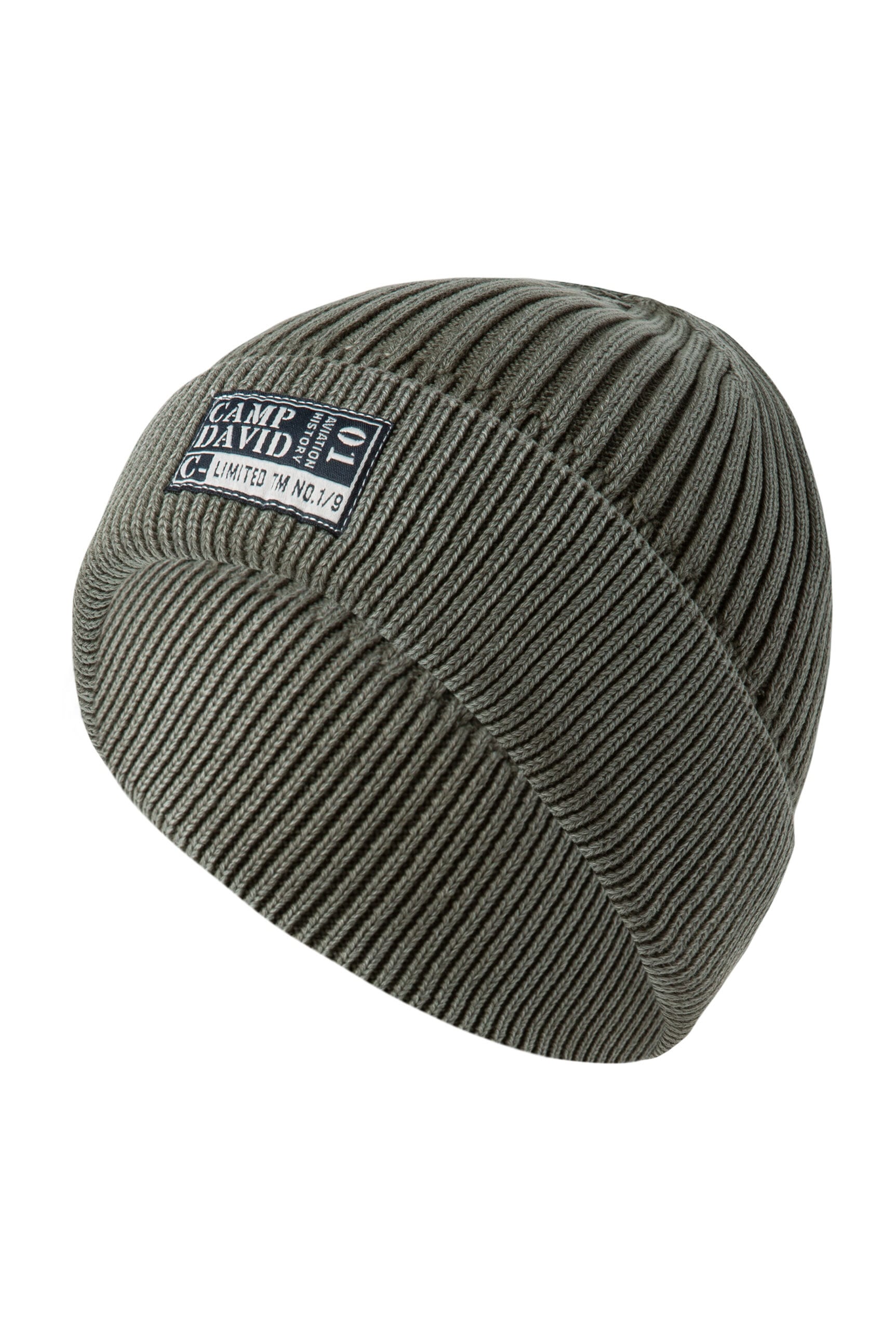 CAMP DAVID Strickmütze aus Baumwolle