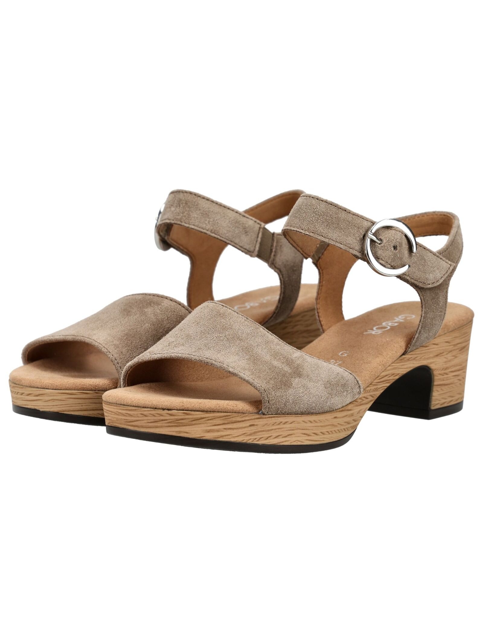 Gabor Kreta Women's Sandals Beige Size 40 2