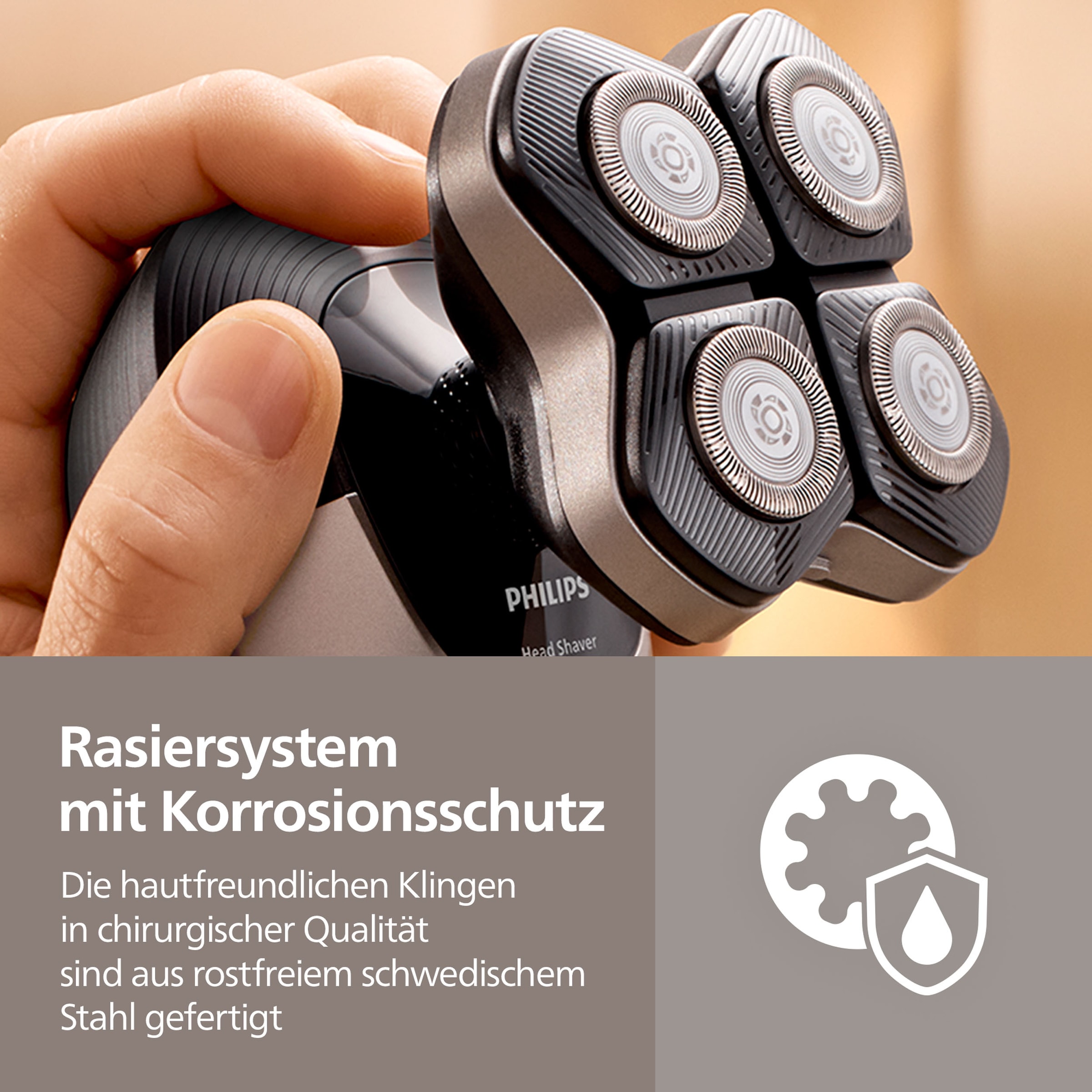 Philips Ersatzscherköpfe »HS740/15« mit 36 ComfortCut Klingen, nass und trocken verwendbar