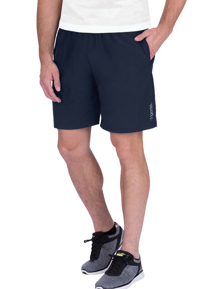 Trigema Jerseyhose "TRIGEMA Sport-Shorts mit Innenslip aus Netz" günstig online kaufen