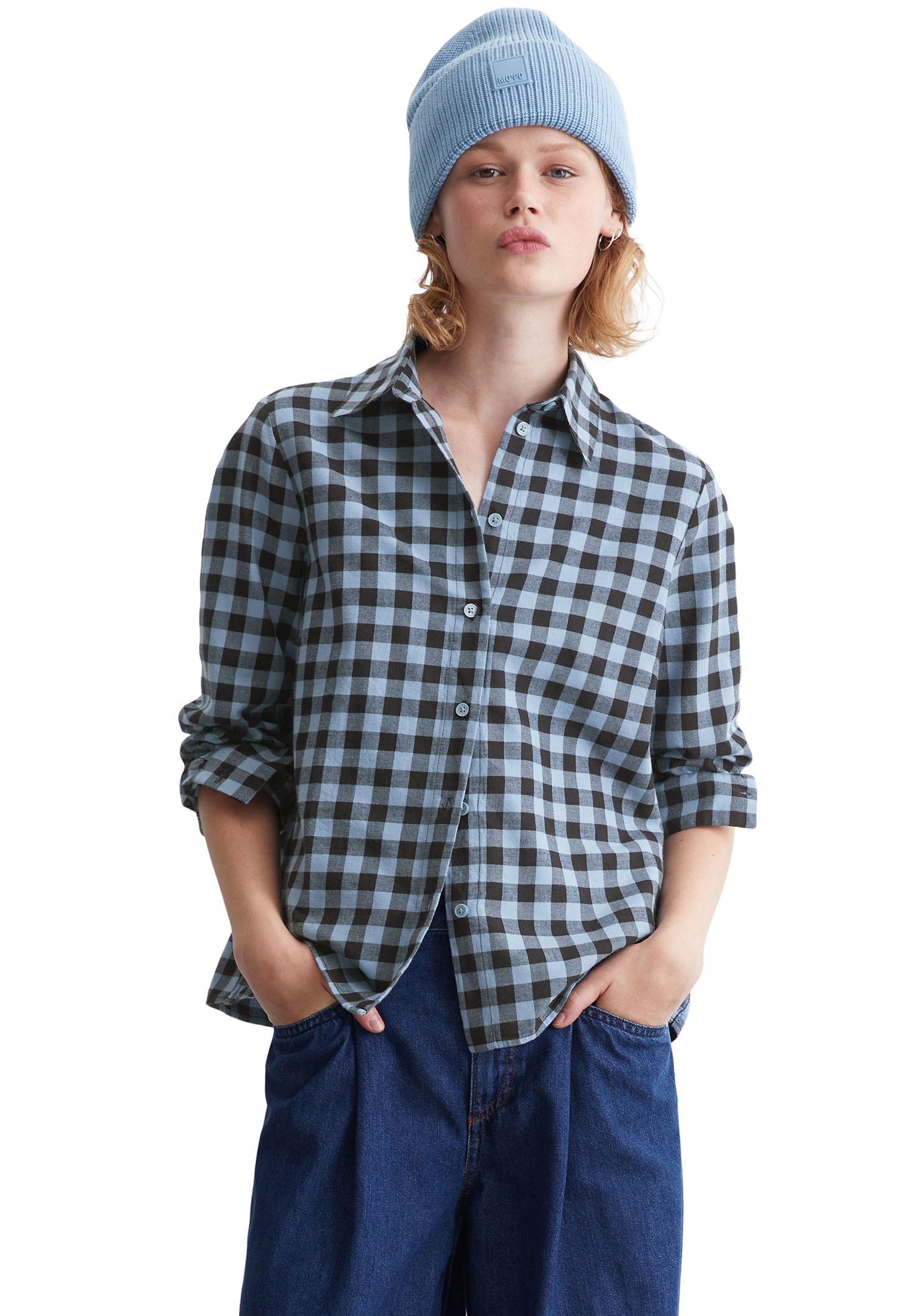 Marc O'Polo DENIM Marc O'Polo Džinsai Langarmbluse iš Fl...