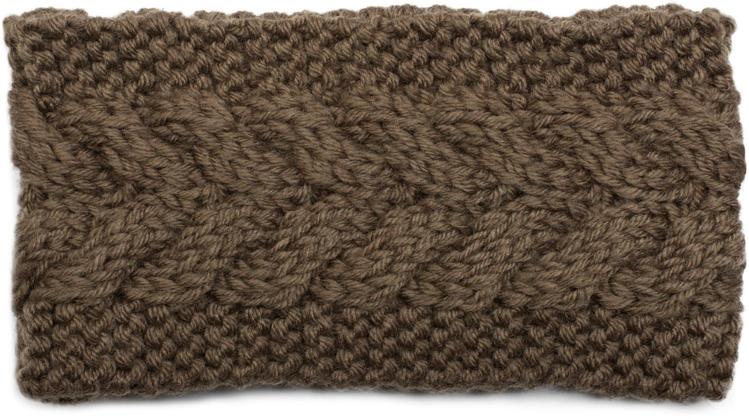 styleBREAKER Stirnband "Grobstrick Stirnband mit Zopfmuster" 1 Stk.