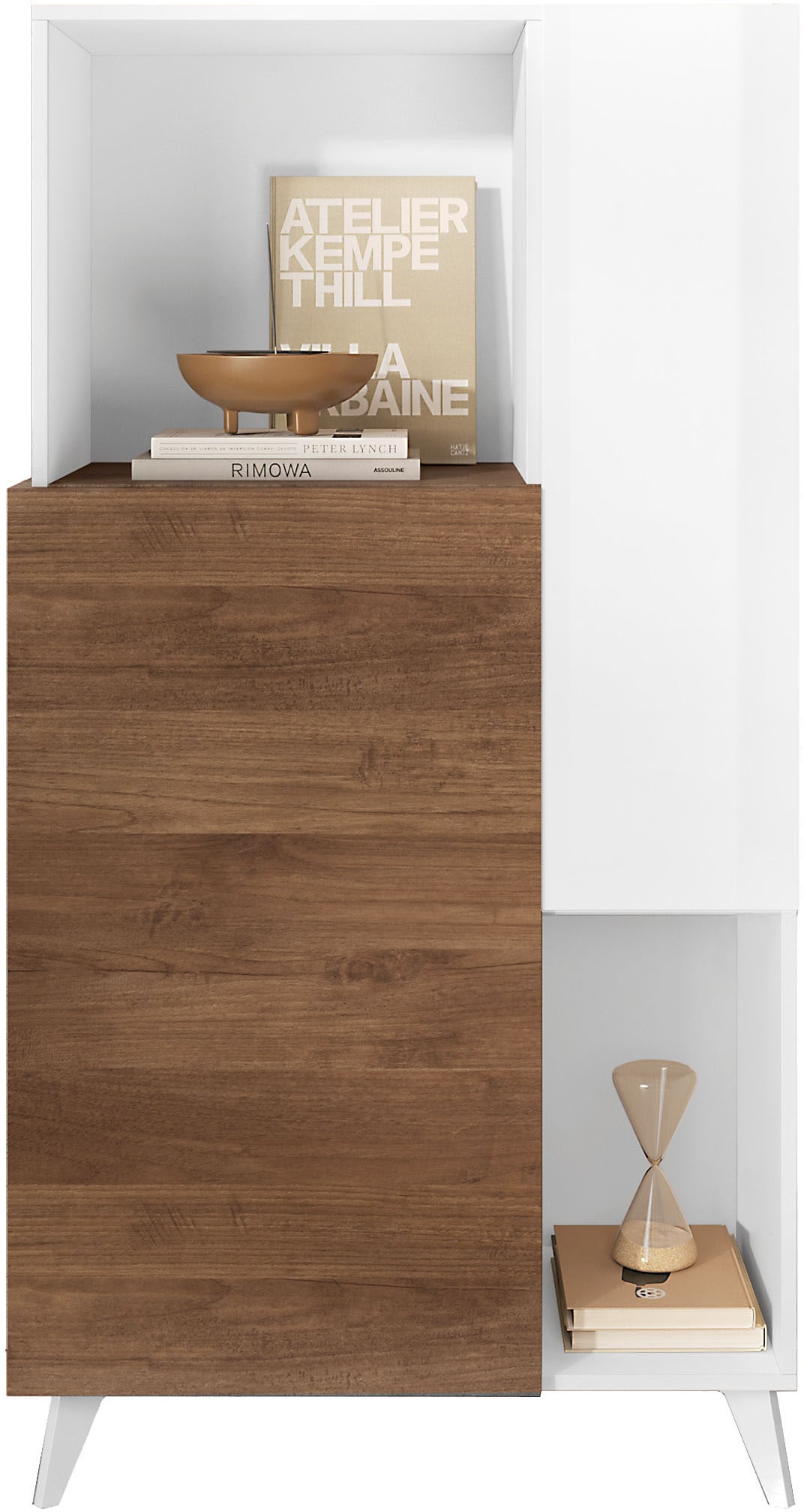 INOSIGN Highboard "Monaco Höhe 154 cm, Stauraumschrank mit 2 Türen (4 Fäche günstig online kaufen