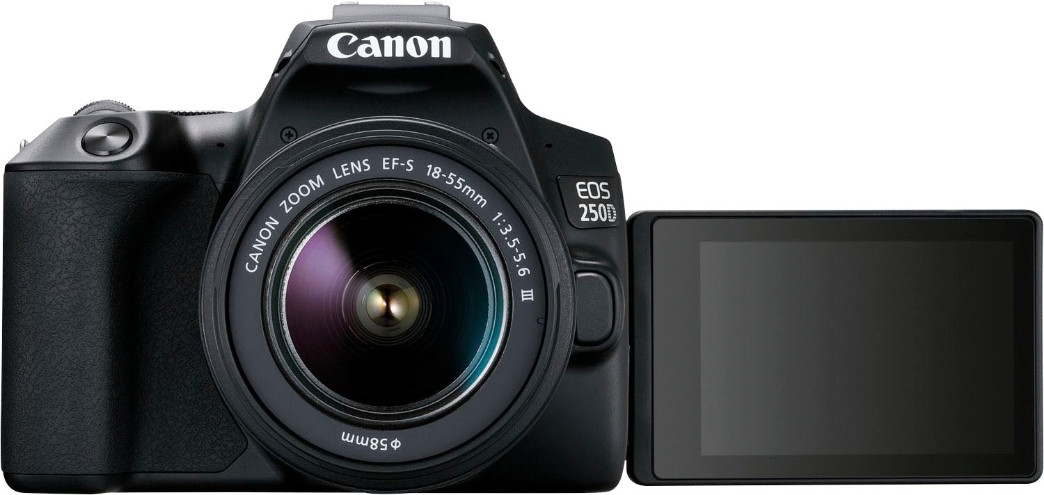 EF-S Kit«, 18-55mm | 24,1 MP, Bluetooth-WLAN Canon 18-55mm f/3.5-5.6 EF-S BAUR f/3.5-5.6 + III »250D + SB130 III, Systemkamera