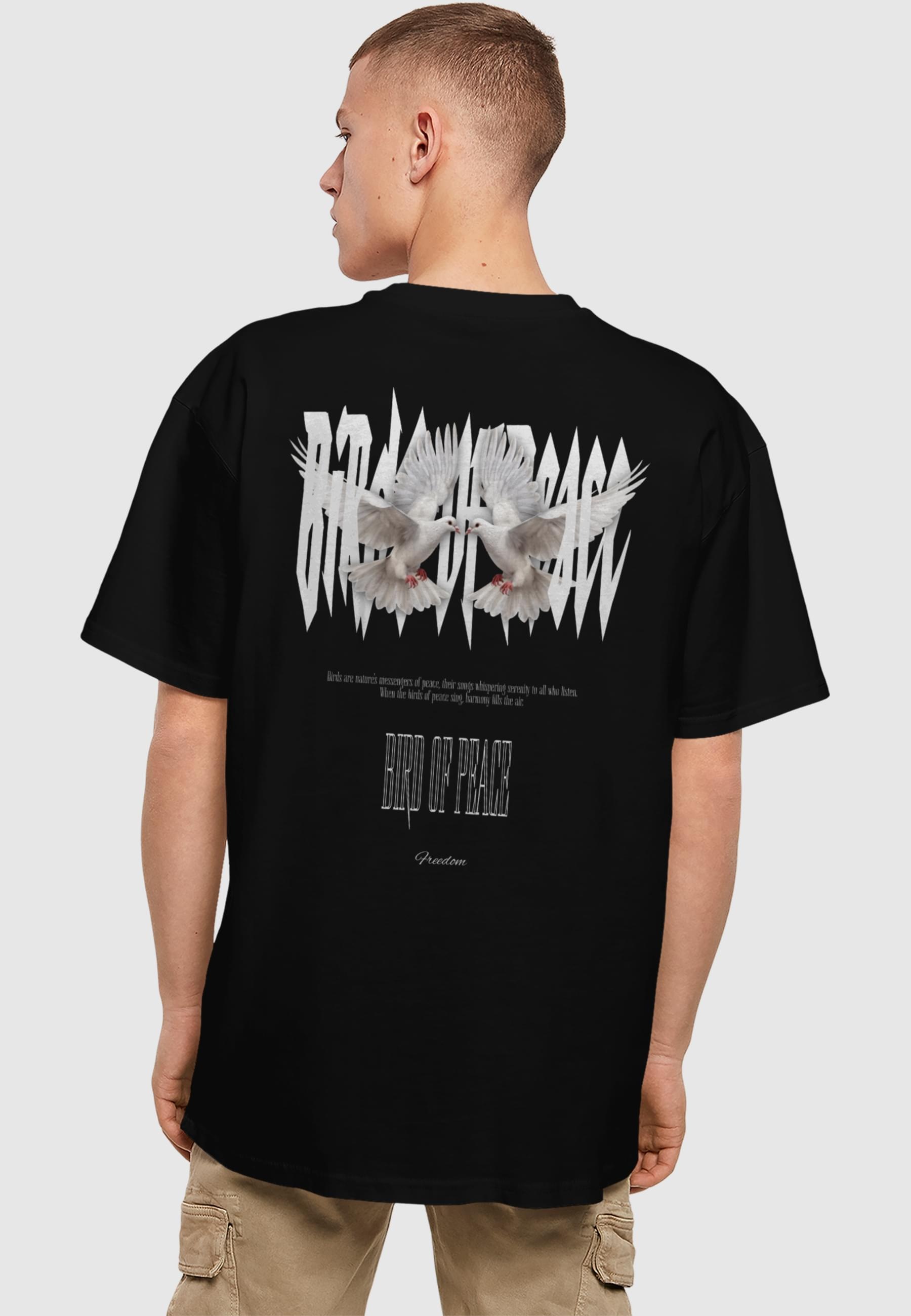 Merchcode T-Shirt »Merchcode Birds Of Peace 2 T-Shirt«, (1 tlg.)
