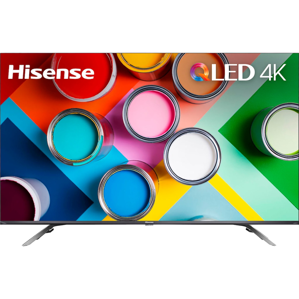 Hisense QLED-Fernseher »55E76GQ«, 139 cm/55 Zoll, 4K Ultra HD, Smart-TV, Quantum Dot, Dolby Vision & Atmos, USB Recording