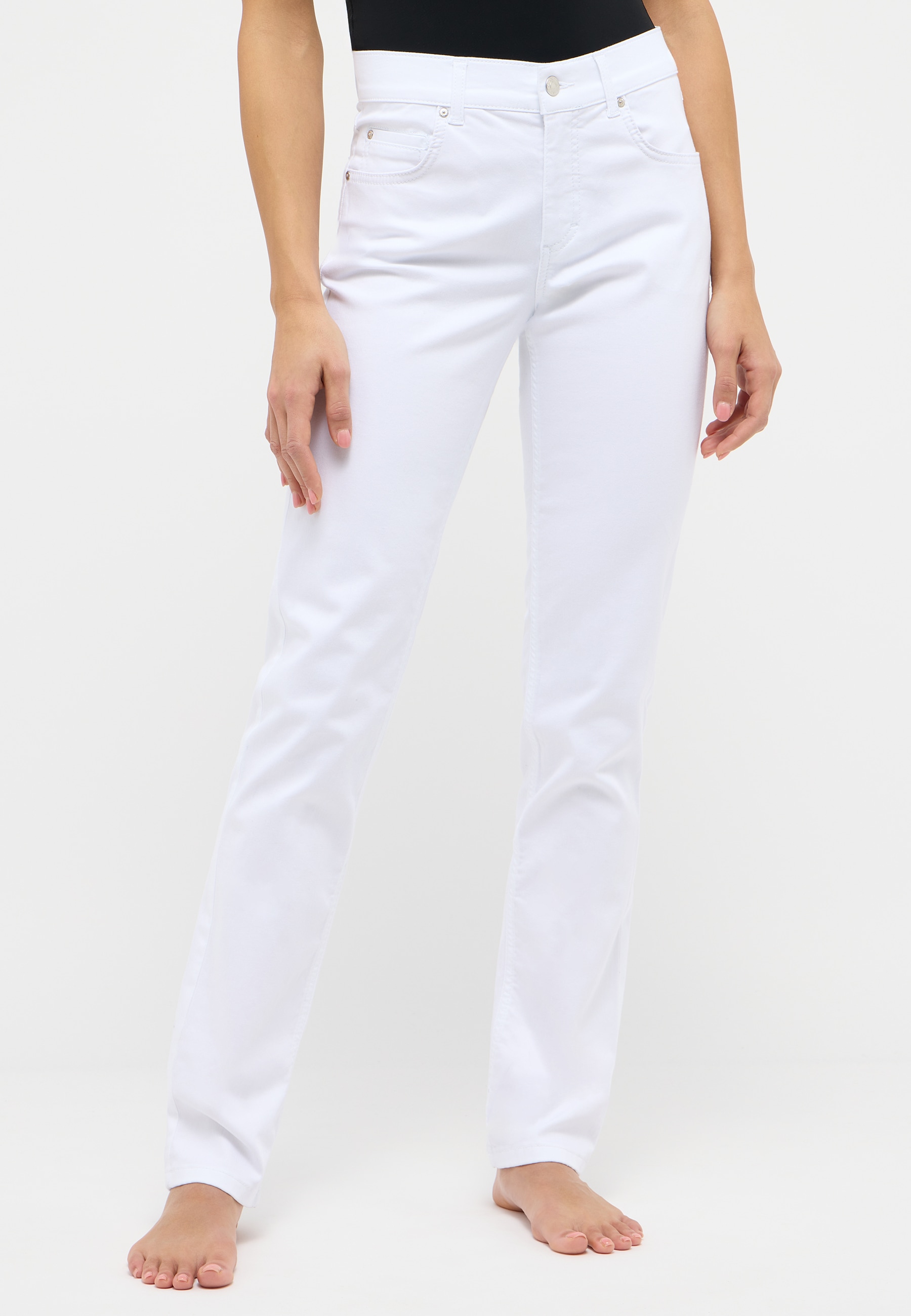 ANGELS Gerade Jeans - Jeans Cici mit geradem Bein - elastische Denim für je günstig online kaufen