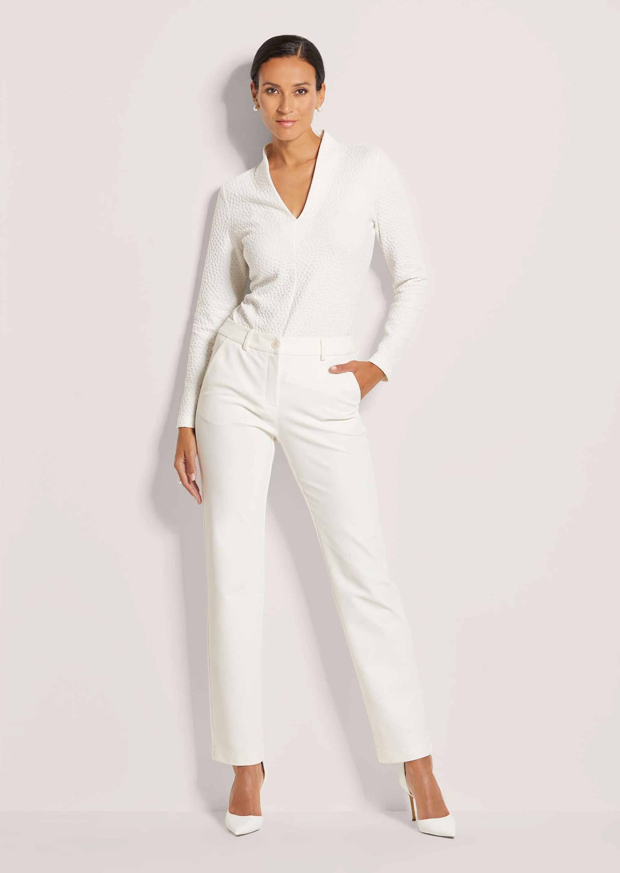 MADELEINE Stoffhose "Hose Gerade Stretch-Hose" günstig online kaufen