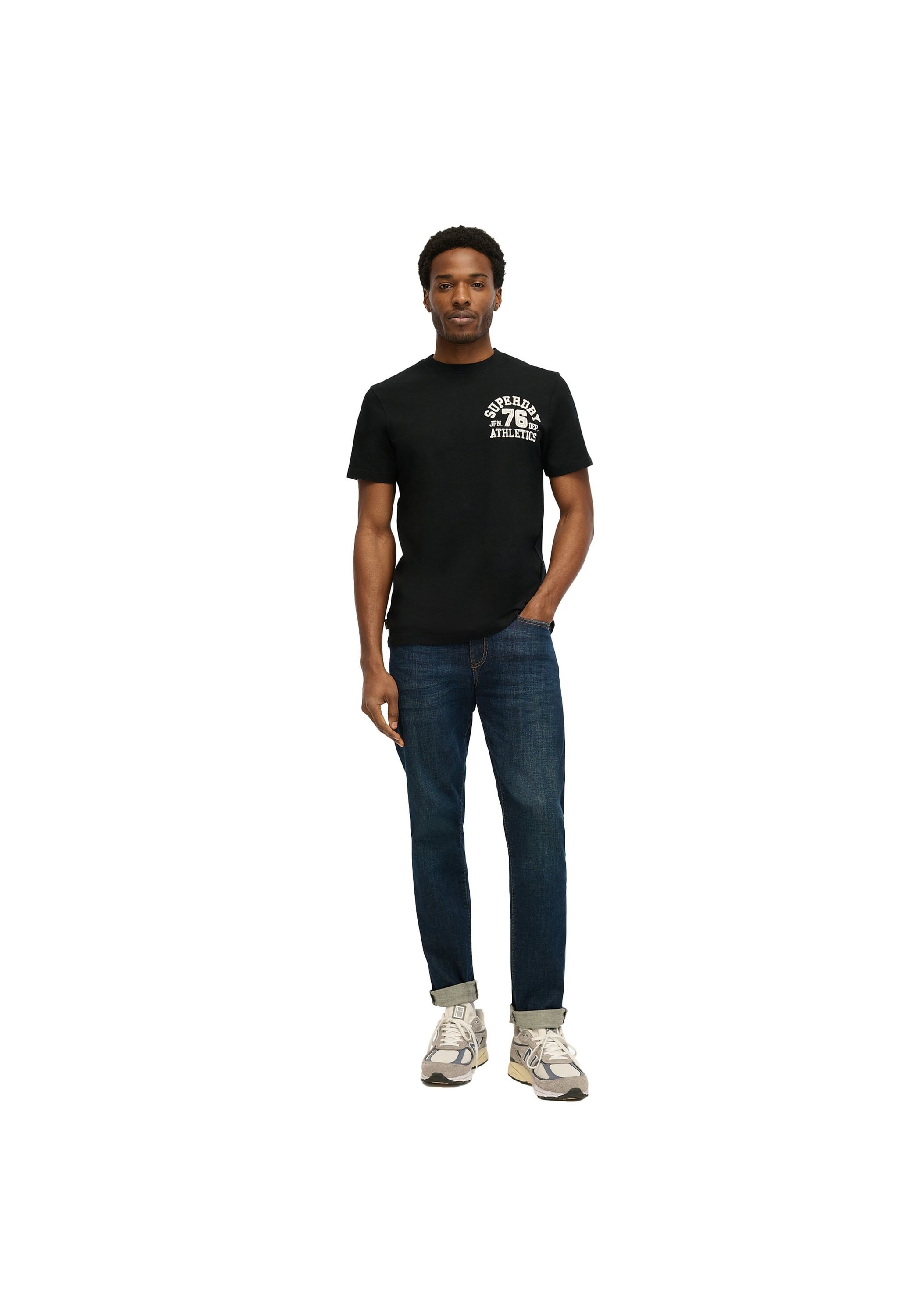 Superdry T-Shirt »T-Shirt Embroider Superstate Logo Tee 1er Pack«
