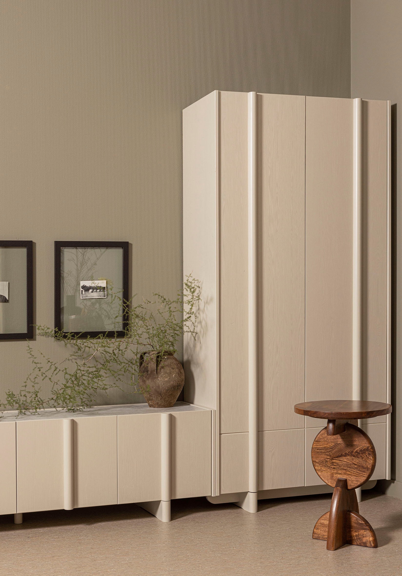 WOOOD Garderobenschrank »Basu«, viel Stauraum 2 Türen, H 210 cm x B 101 cm
