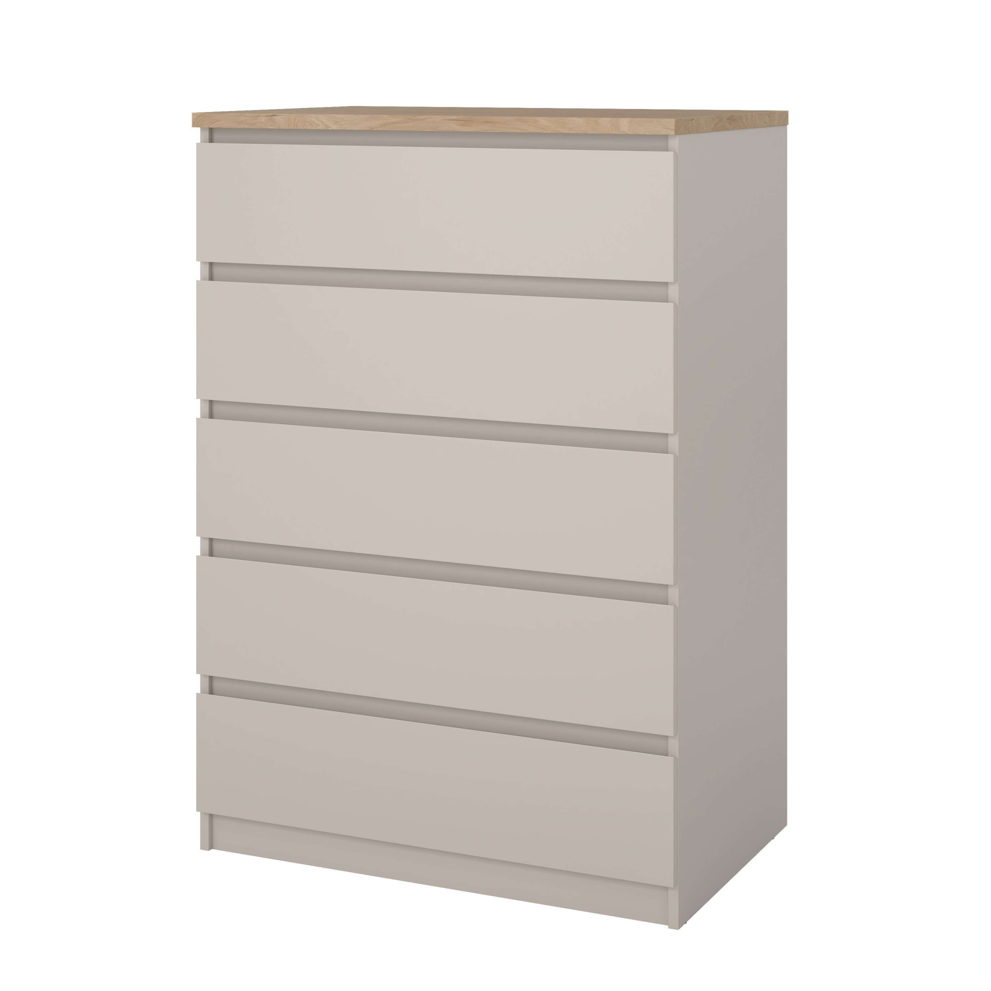 INOSIGN Kommode "Naia, Aufbewahrung, 5 Schubladen, Matt-Optik, grifflose Fr günstig online kaufen