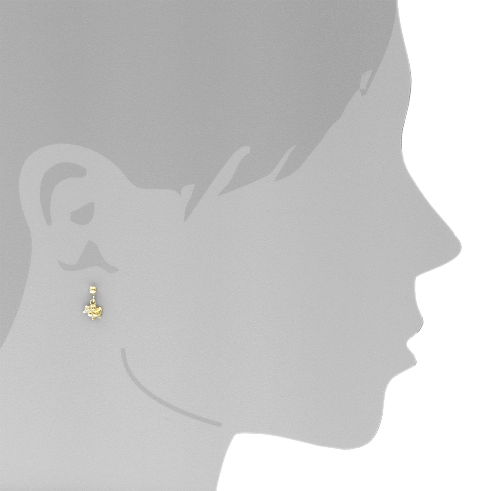 OSTSEE-SCHMUCK Paar Ohrhänger »Ostsee-Schmuck Ohrhänger Entchen Ohrhänger Entchen«, (2 tlg.)