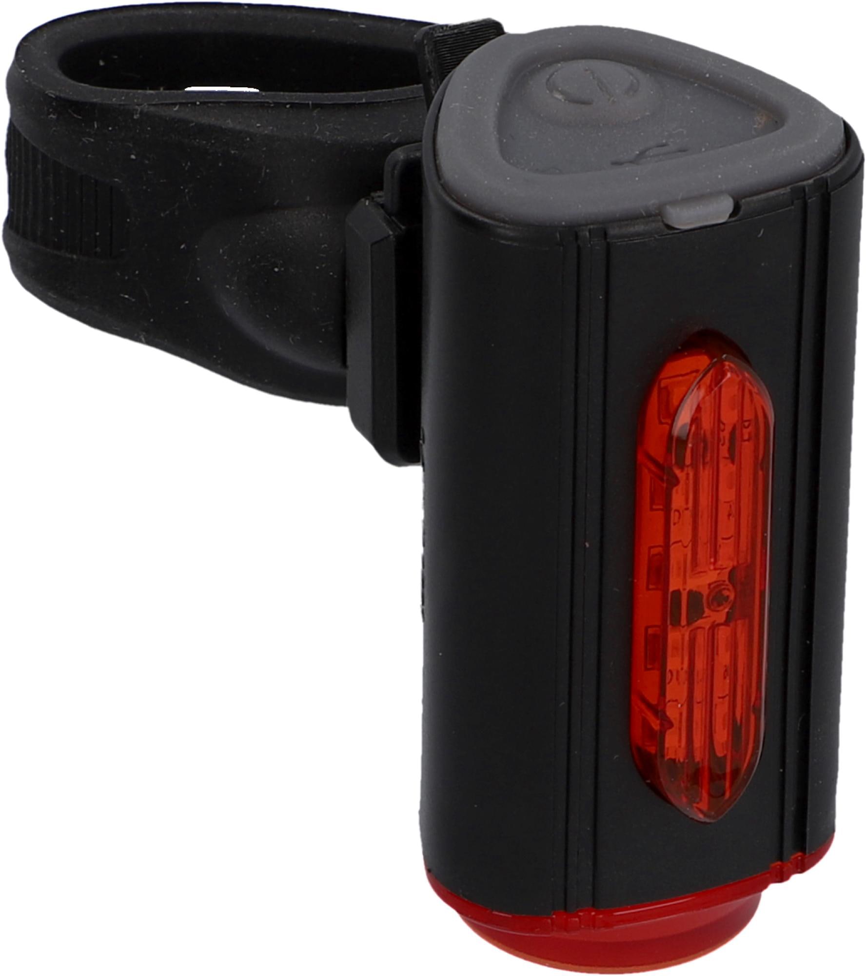 FISCHER Fahrrad Fahrradbeleuchtung »Akku-USB-LED Bel.-Set Bodenbel. 80 Lux«, (4, Front- und Rücklicht)