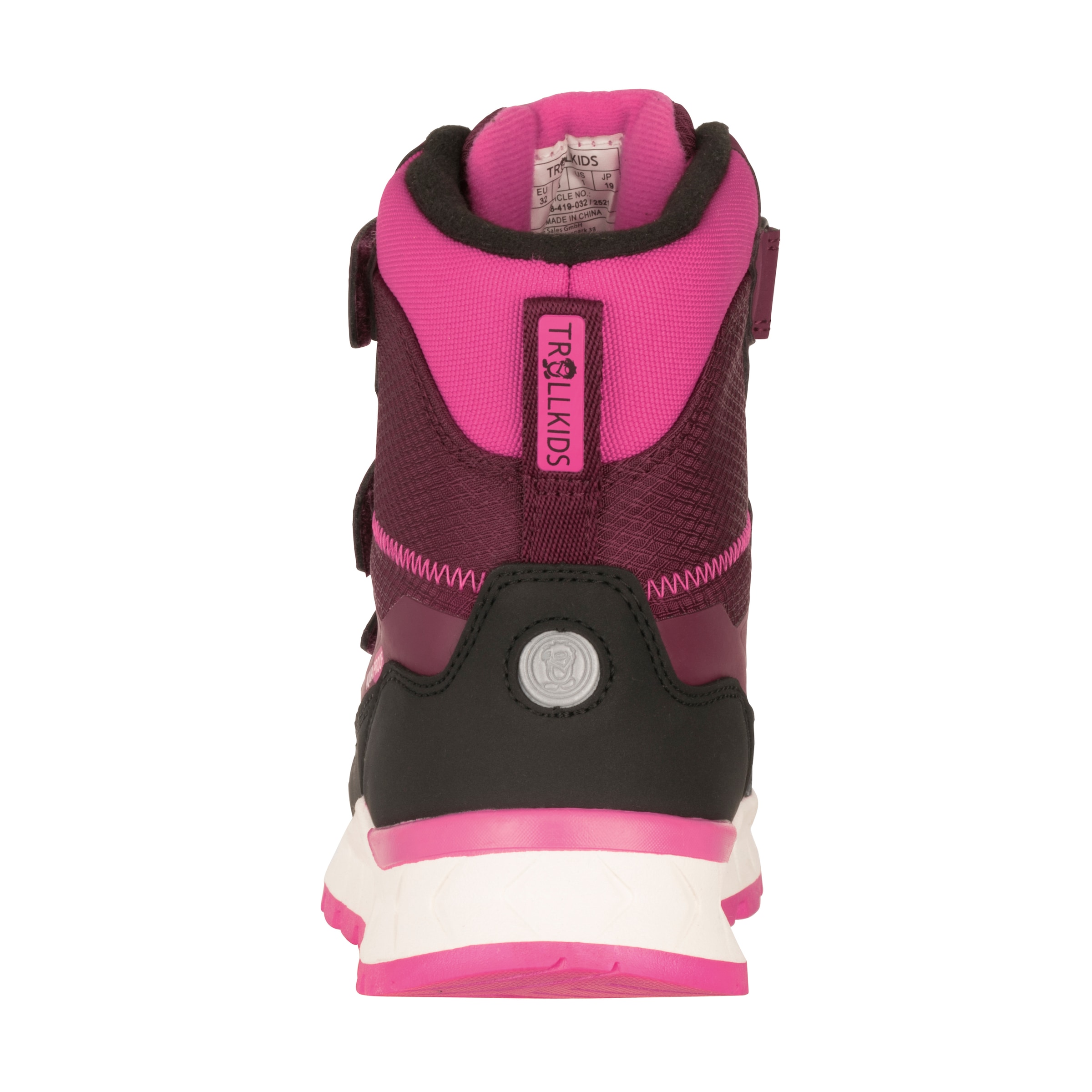 TROLLKIDS Winterstiefel »KIDS RAULAND WINTER BOOTS«, wasserdicht, Klettverschluss, reflektierende Details