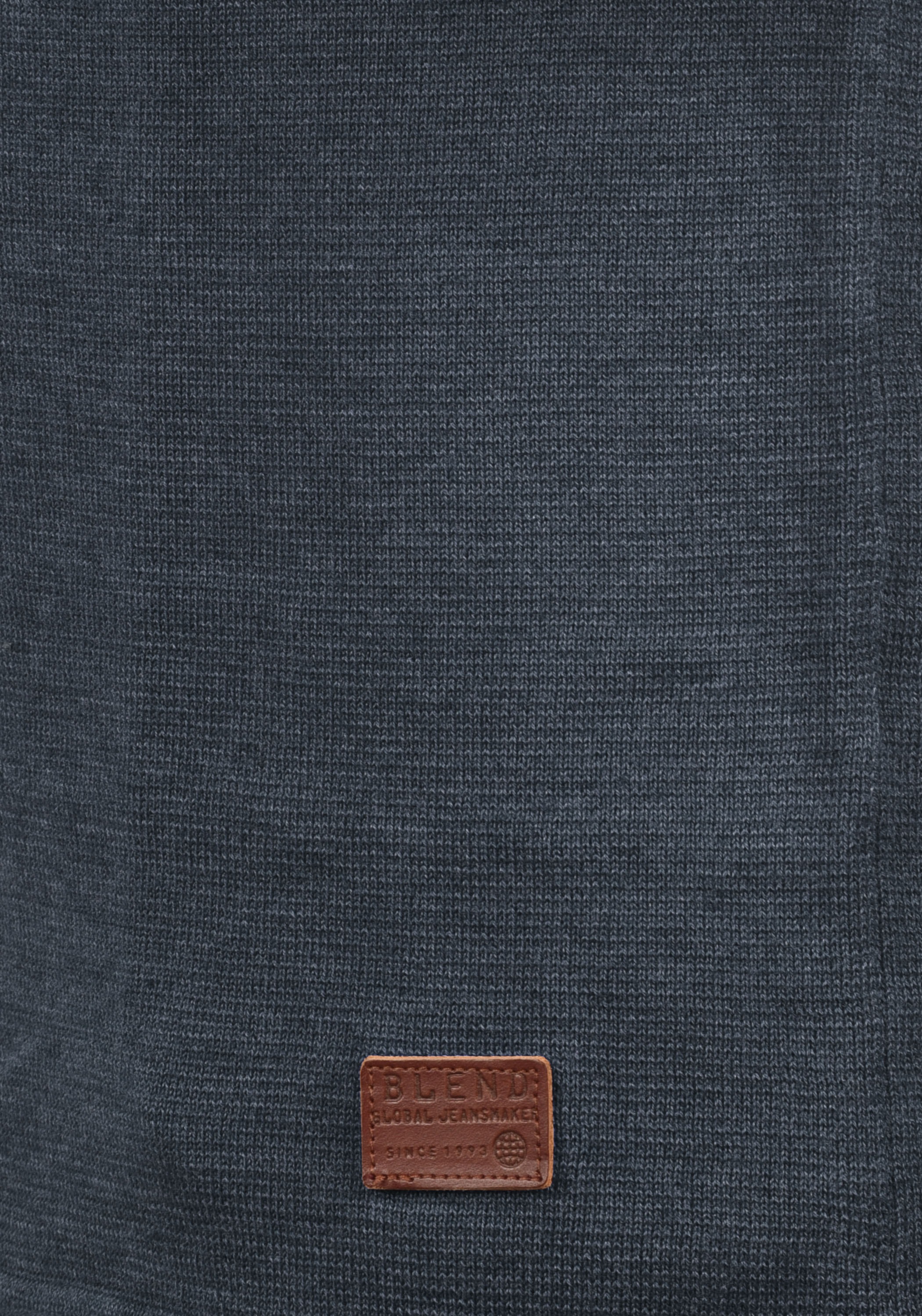 Blend Strickpullover »BHJohn« Strickpullover mit aufgerollten Säumen