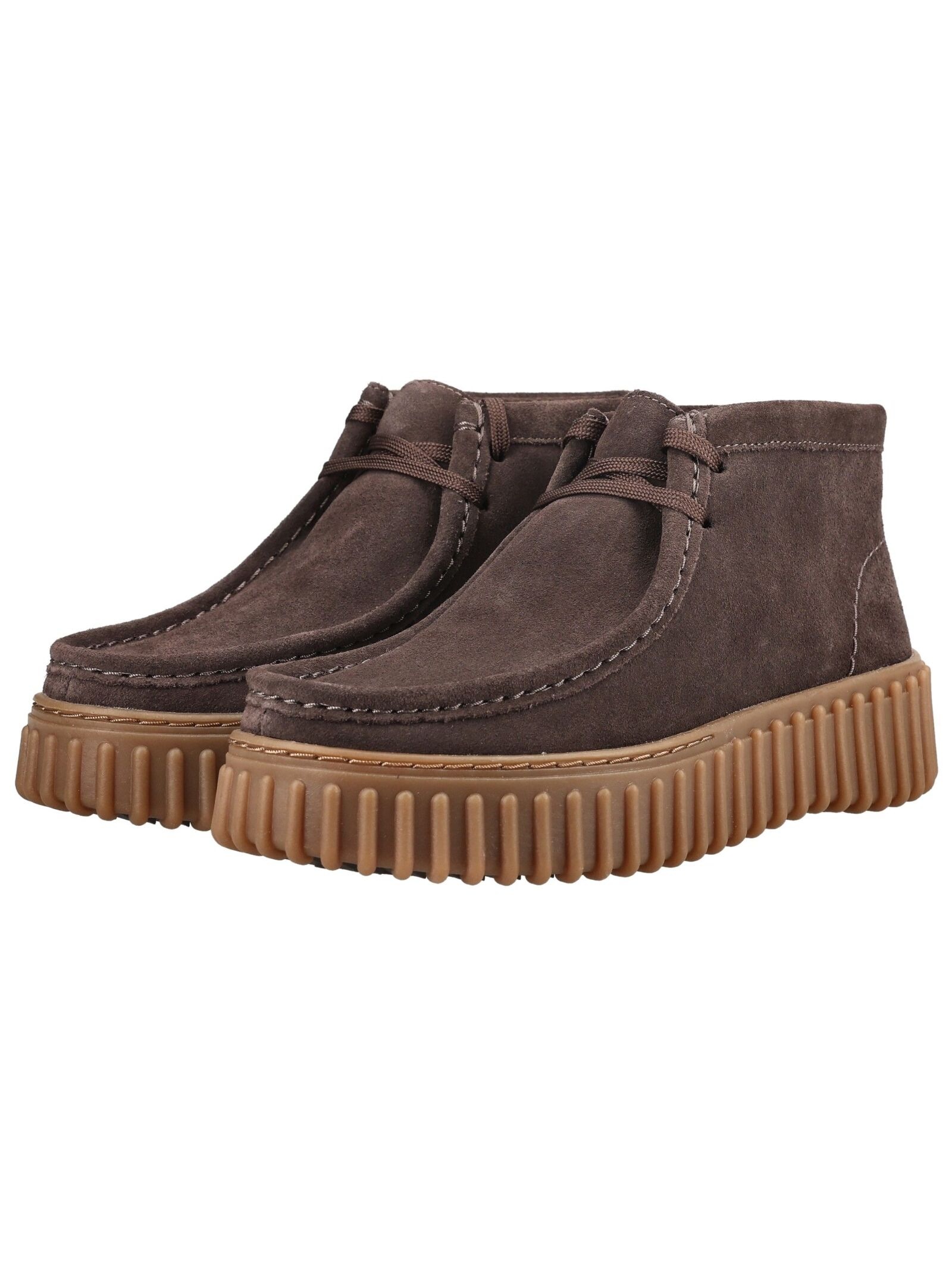Clarks Schnürstiefelette »Clarks Stiefelette Veloursleder«