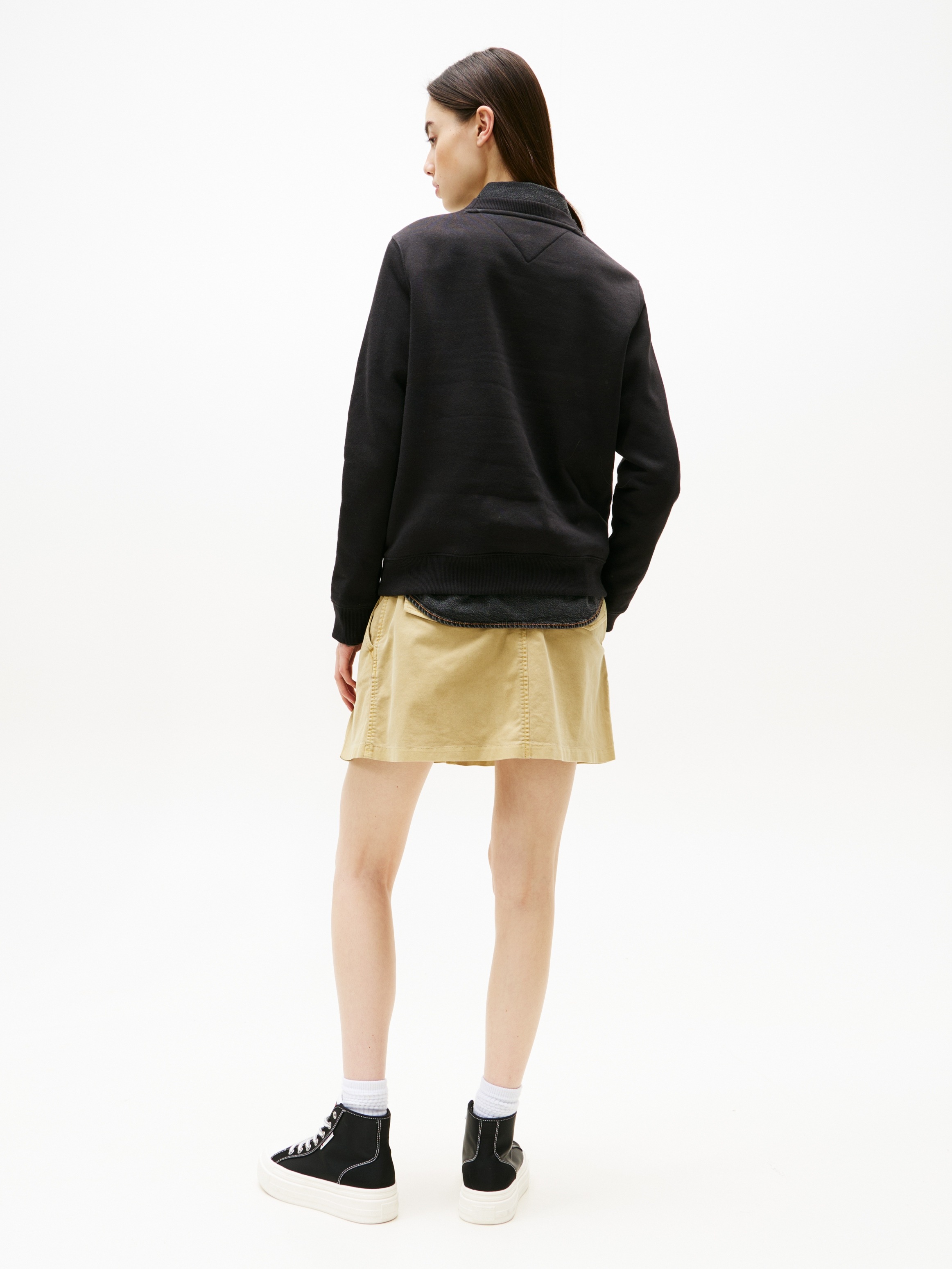 Tommy Jeans Sweatshirt »TJW REG S FLAG CREW«, mit Logostickerei