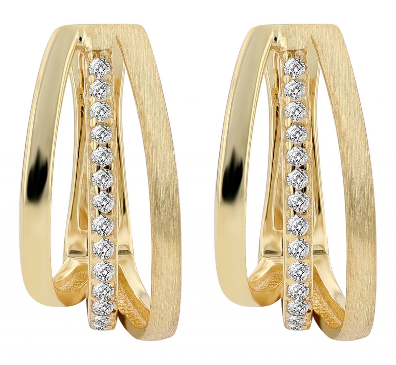 Adelia´s Paar Creolen »Neuheit 2025 - Damen Creolen aus 925 Sterling Silber«