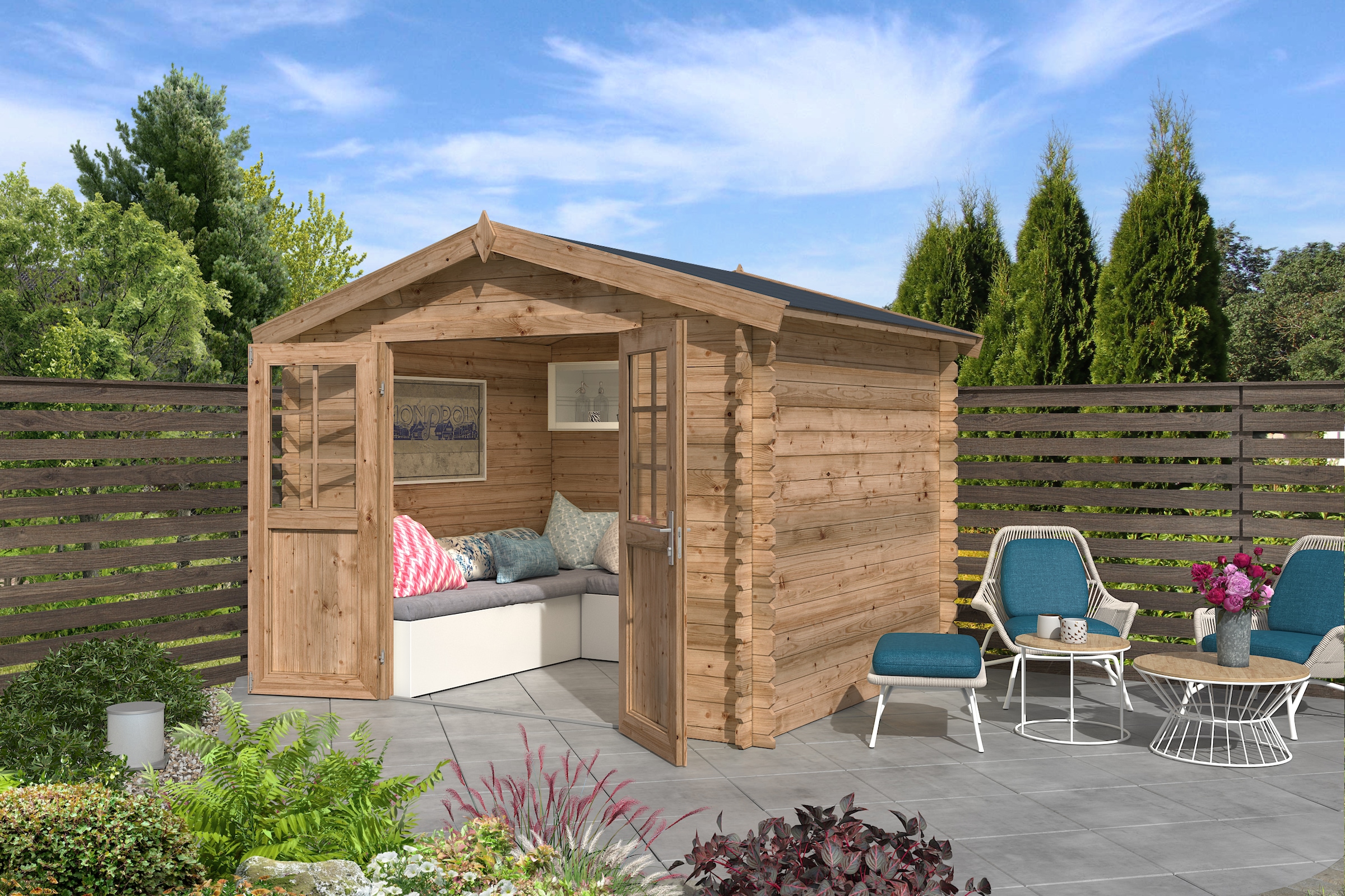 Nordic Holz Gartenhaus "Norah 230" günstig online kaufen