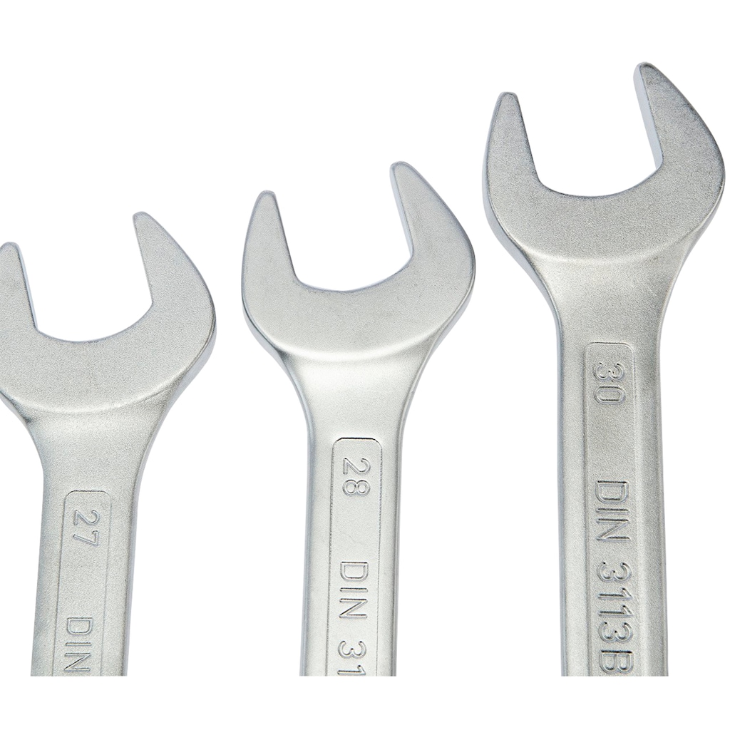 WGB BASIC PLUS Gabel- und Ringschlüssel »Ringmaulschlüssel-Satz«, (Set, 25 St.)