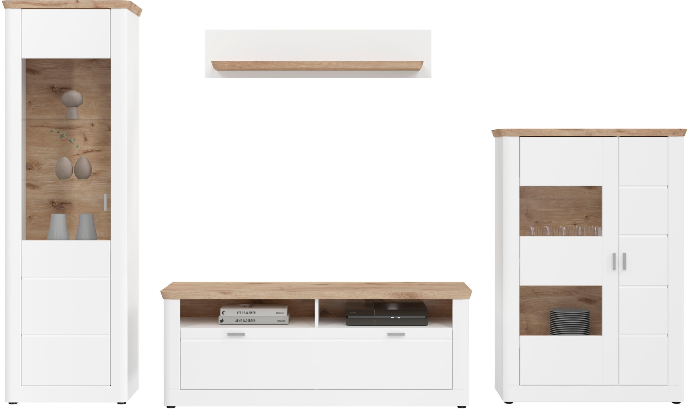 Home affaire Wohnwand »Halmstad«, (4 St.)
