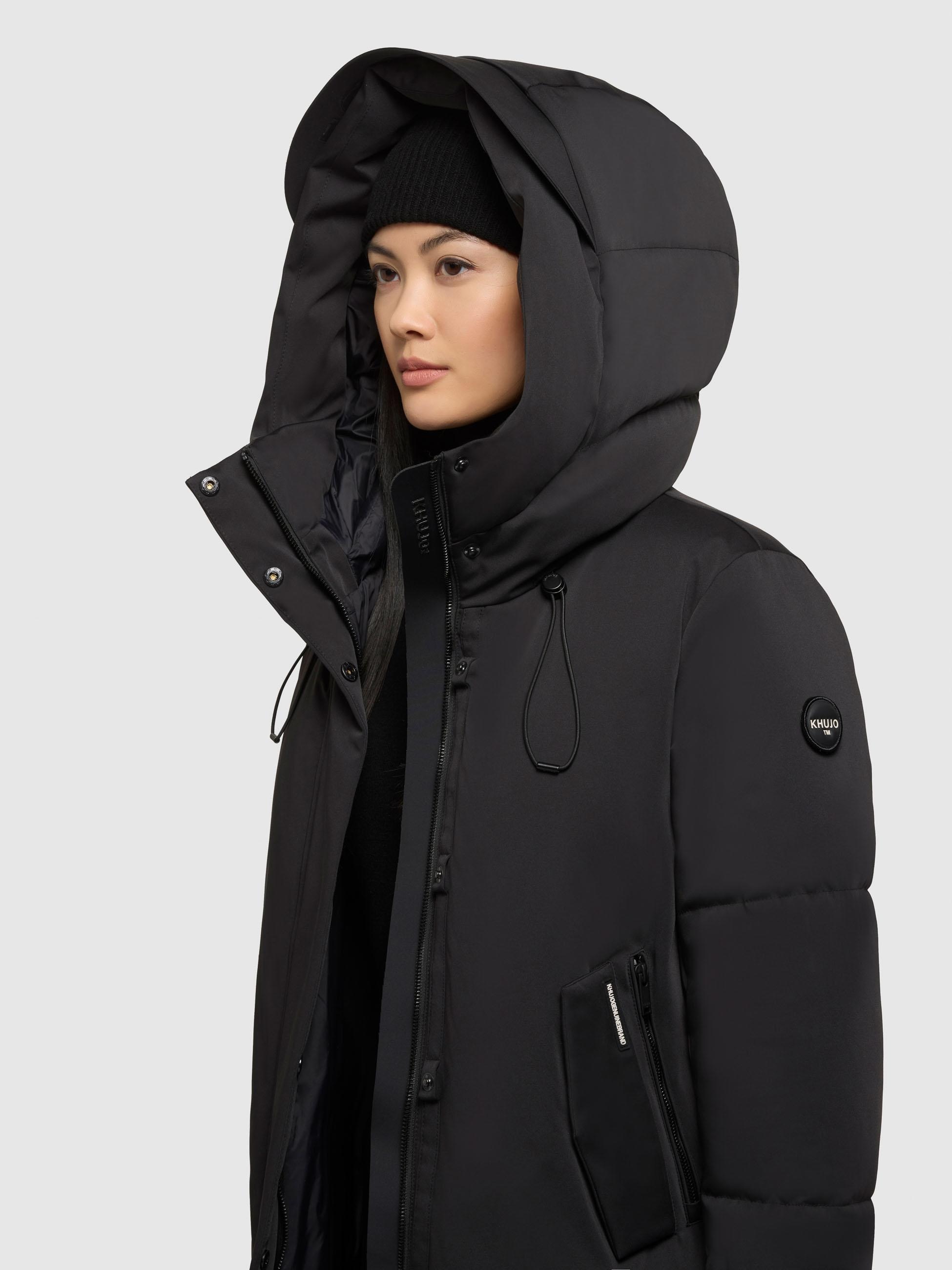 khujo Wintermantel »Luggs« Winter Parka mit großer Kapuze