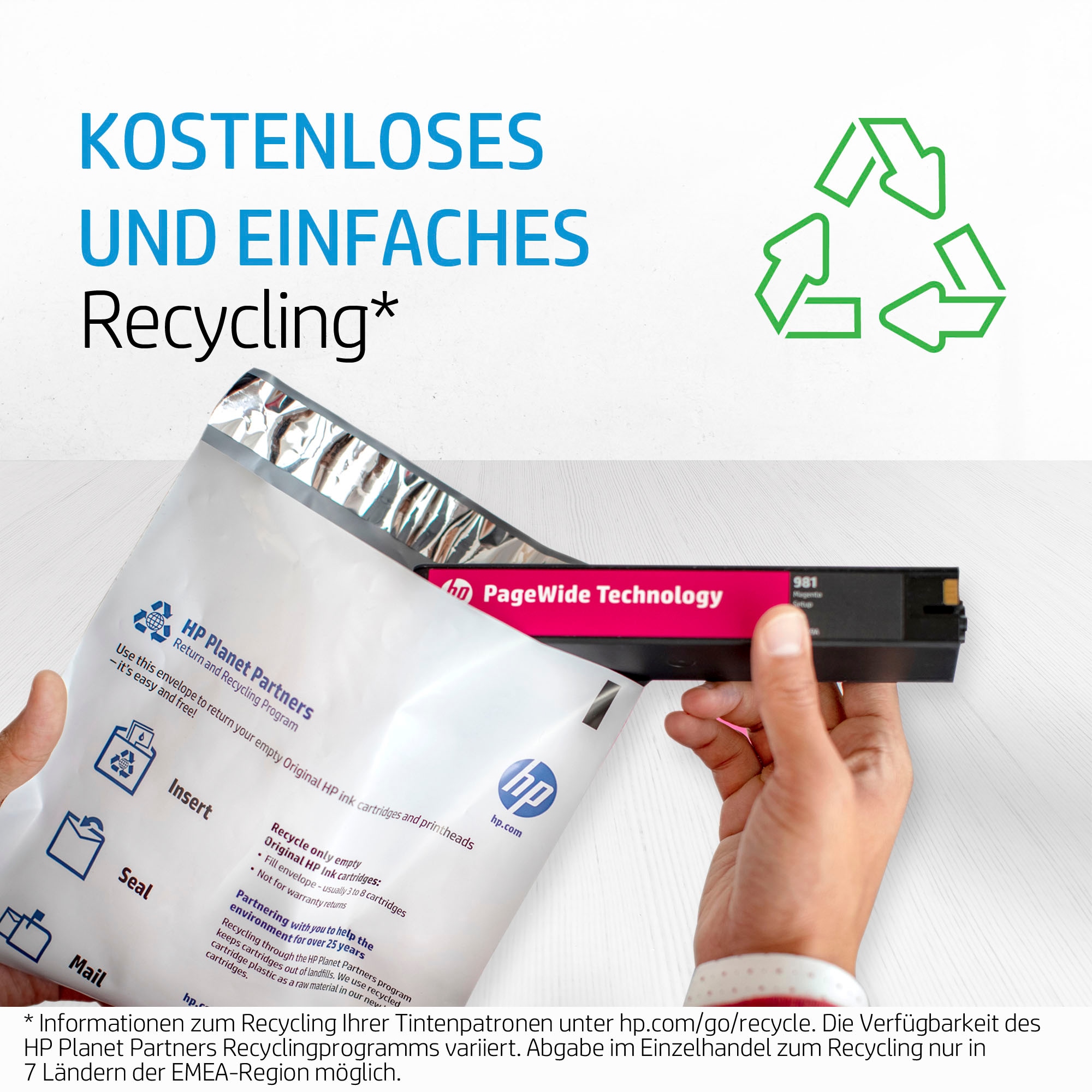 HP Nachfülltinte »973X«, für HP, (1 St.)