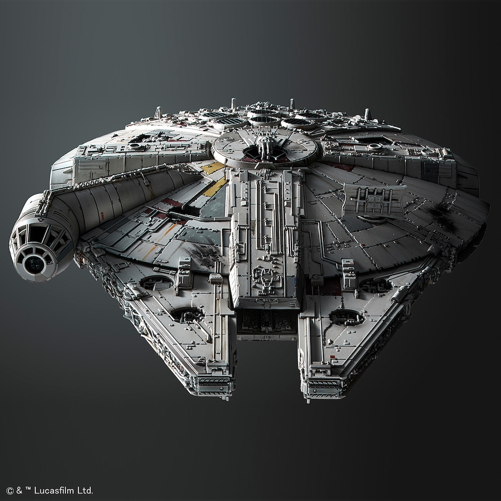 Bandai Modellbausatz »Star Wars - Millennium Falcon«, 1:144