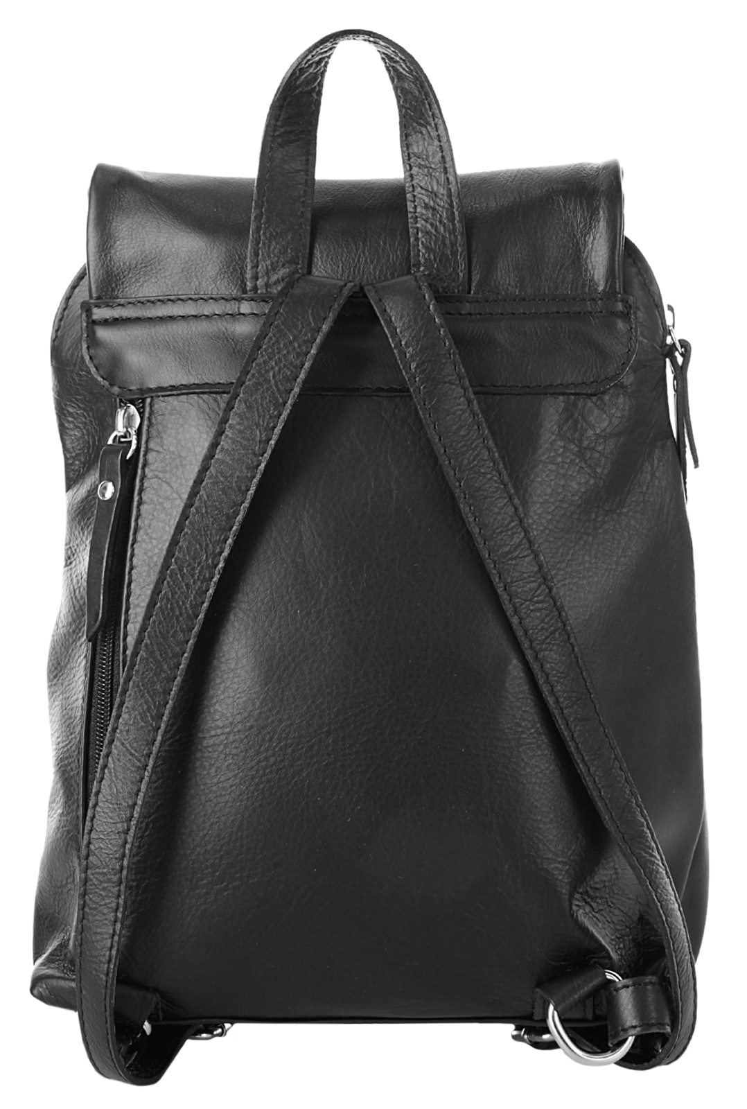 Cluty Cityrucksack, echt Leder, Made in Italy