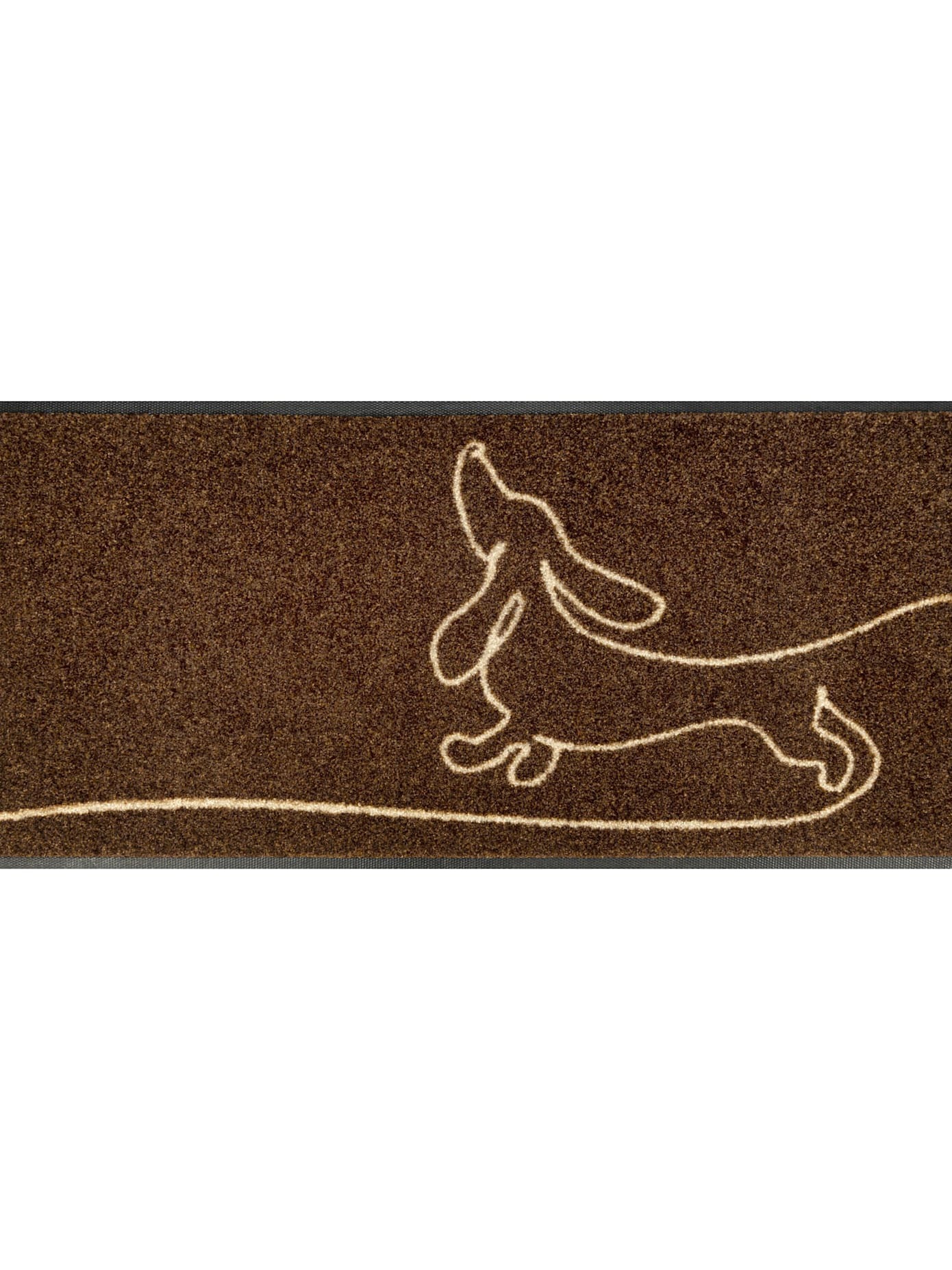 wash+dry by Kleen-Tex Doormat Brown/Ecru 50x75cm 2