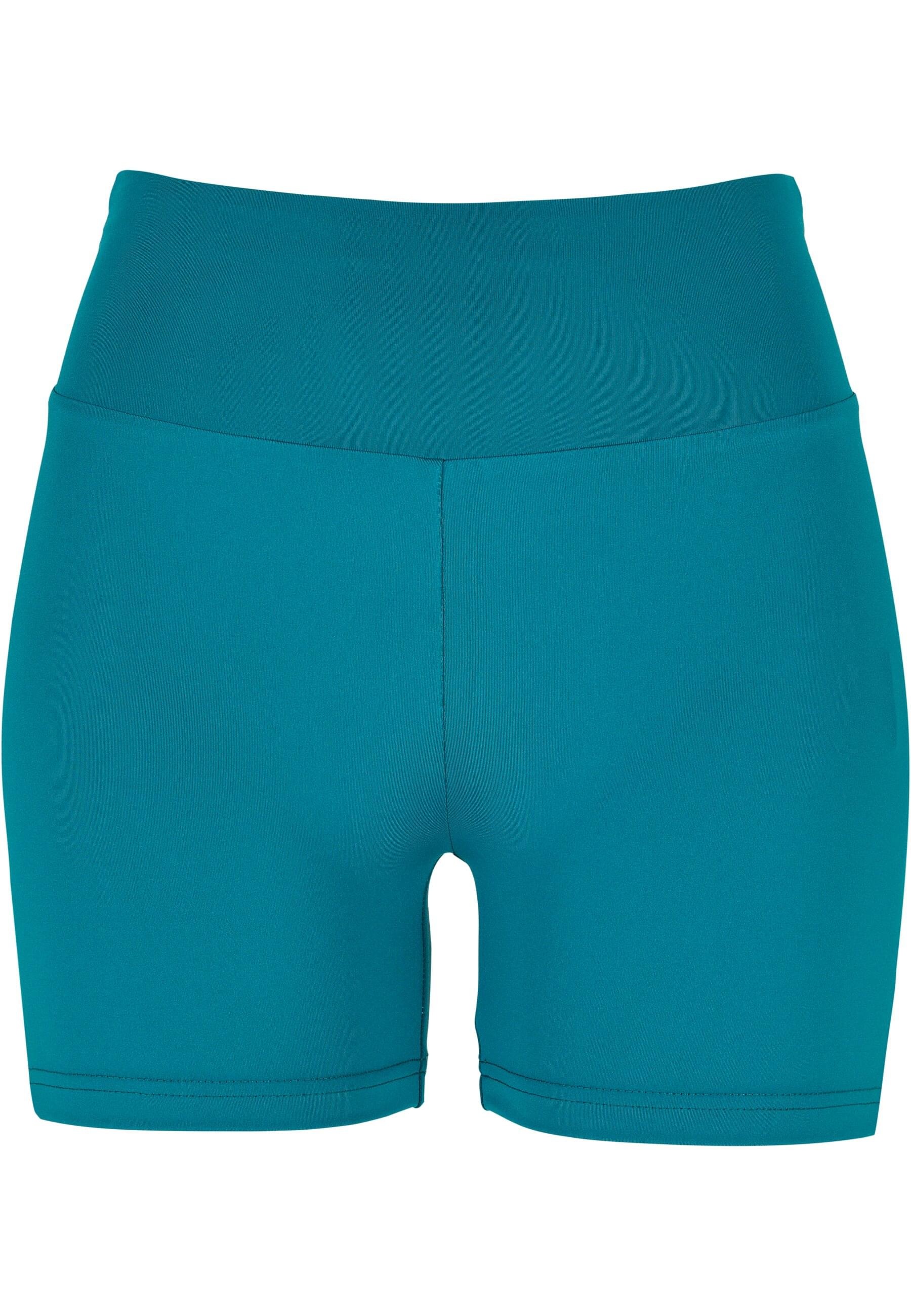 URBAN CLASSICS Stoffhose "Urban Classics Damen Ladies Recycled High Waist Cycle Hot Pants", (1 tlg.)