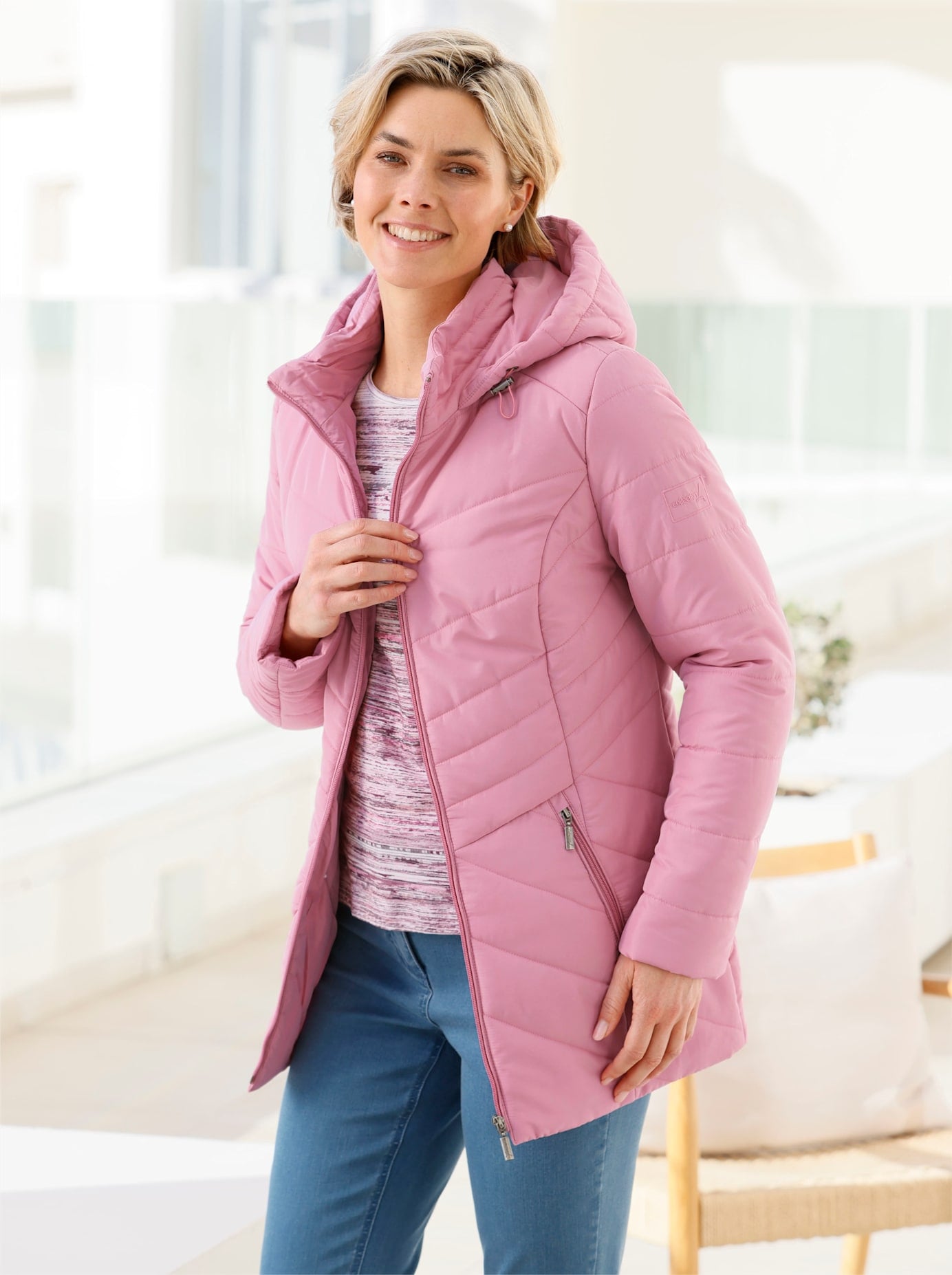 Casual Looks Steppjacke, mit Kapuze günstig online kaufen