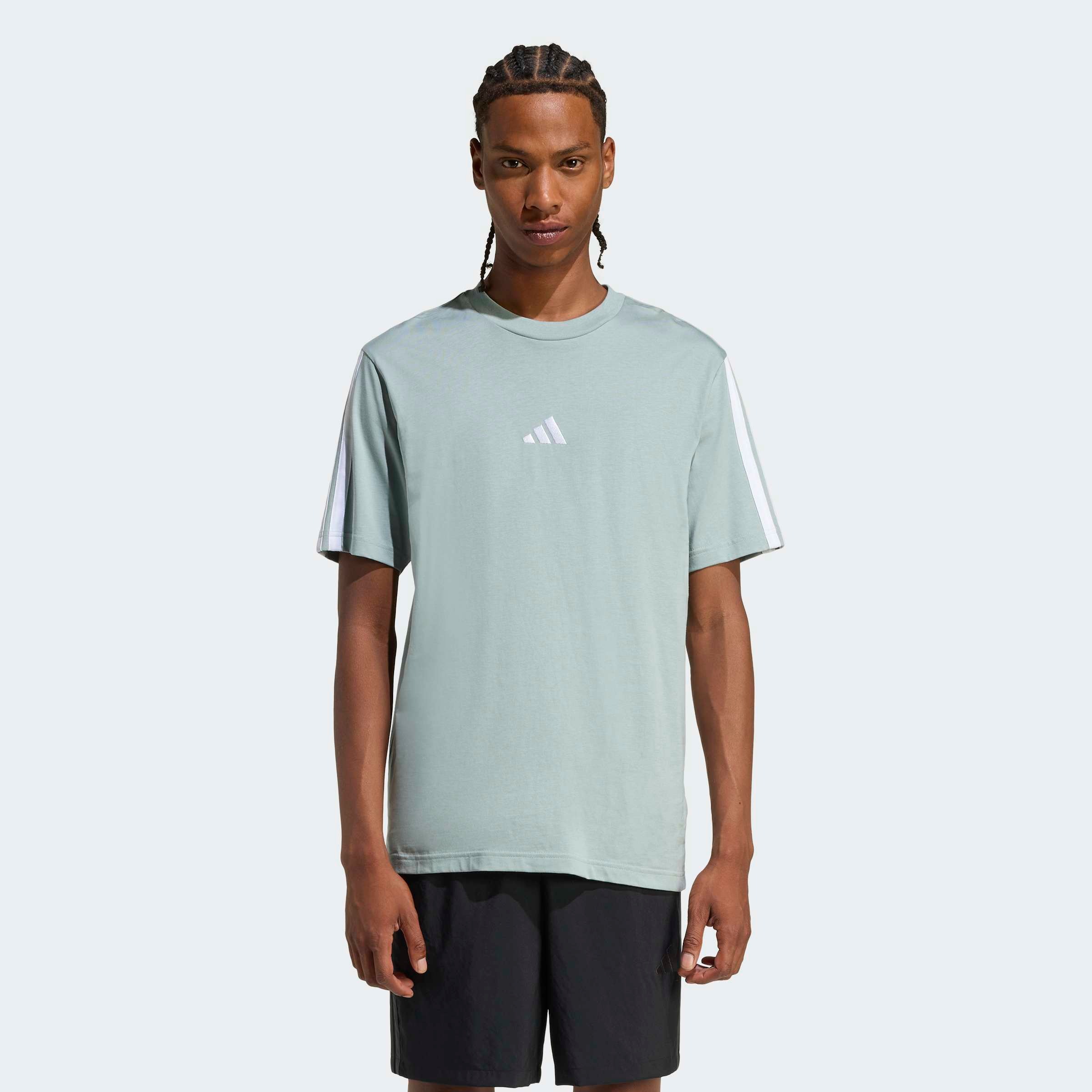 adidas Sportswear T-Shirt "M 3S SJ T B" mit sportlichem Stil, Kurzarm, ohne Verschluss, aus Baumwolle