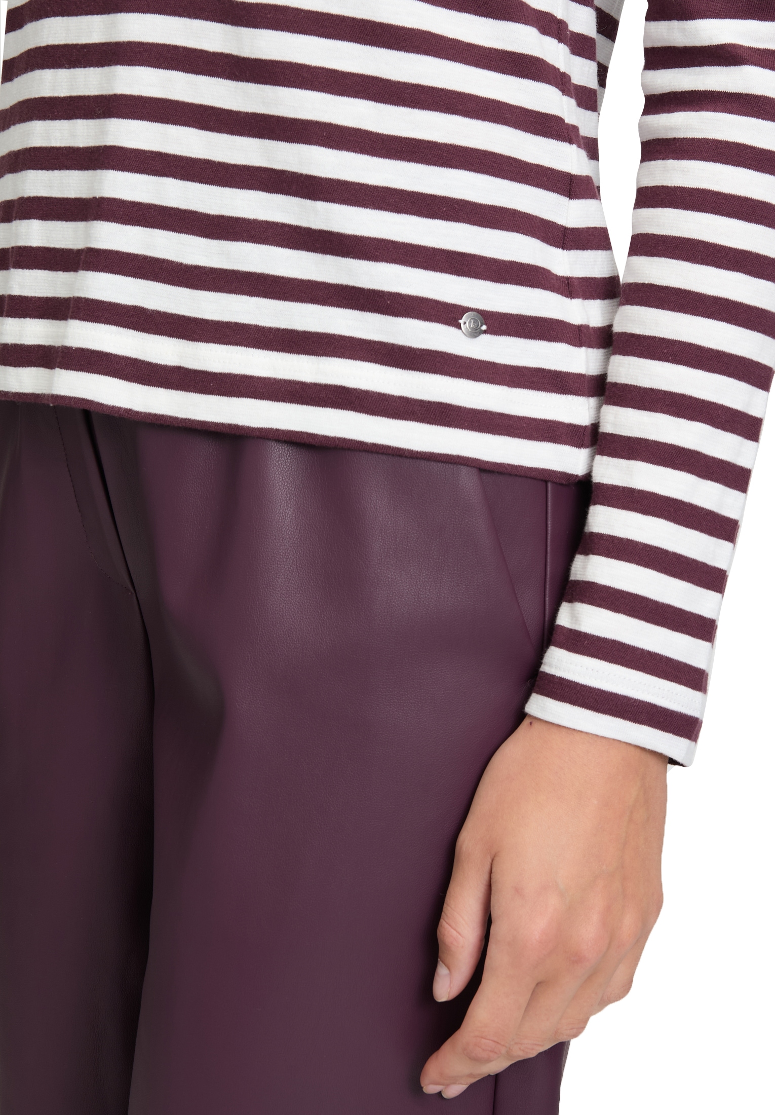 Betty&Co Kurzarmshirt »Betty & Co Damen Ringelshirt mit U-Boot-Ausschnitt«, (1 tlg.)