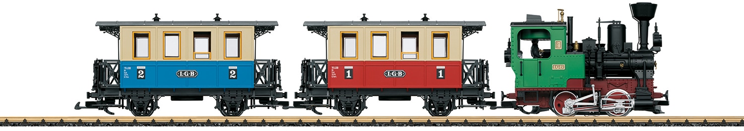 Modelleisenbahn-Set »LGB- Personenzug - L70307«, für Einsteiger, Made in Europe