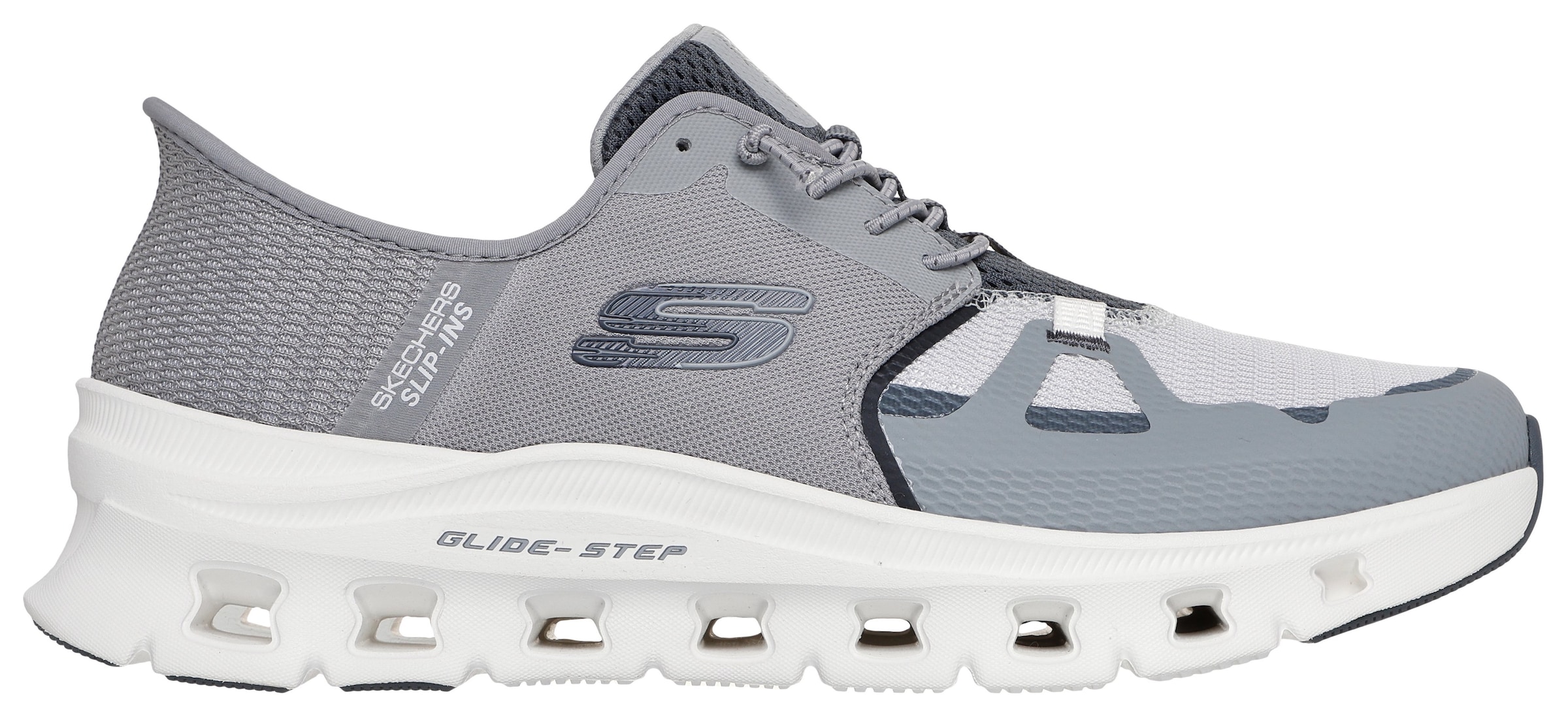 Skechers Slip-On Sneaker »GLIDE-STEP PRO«, Laufschuh, Trainingsschuh mit flexibler Traktionslaufsohle
