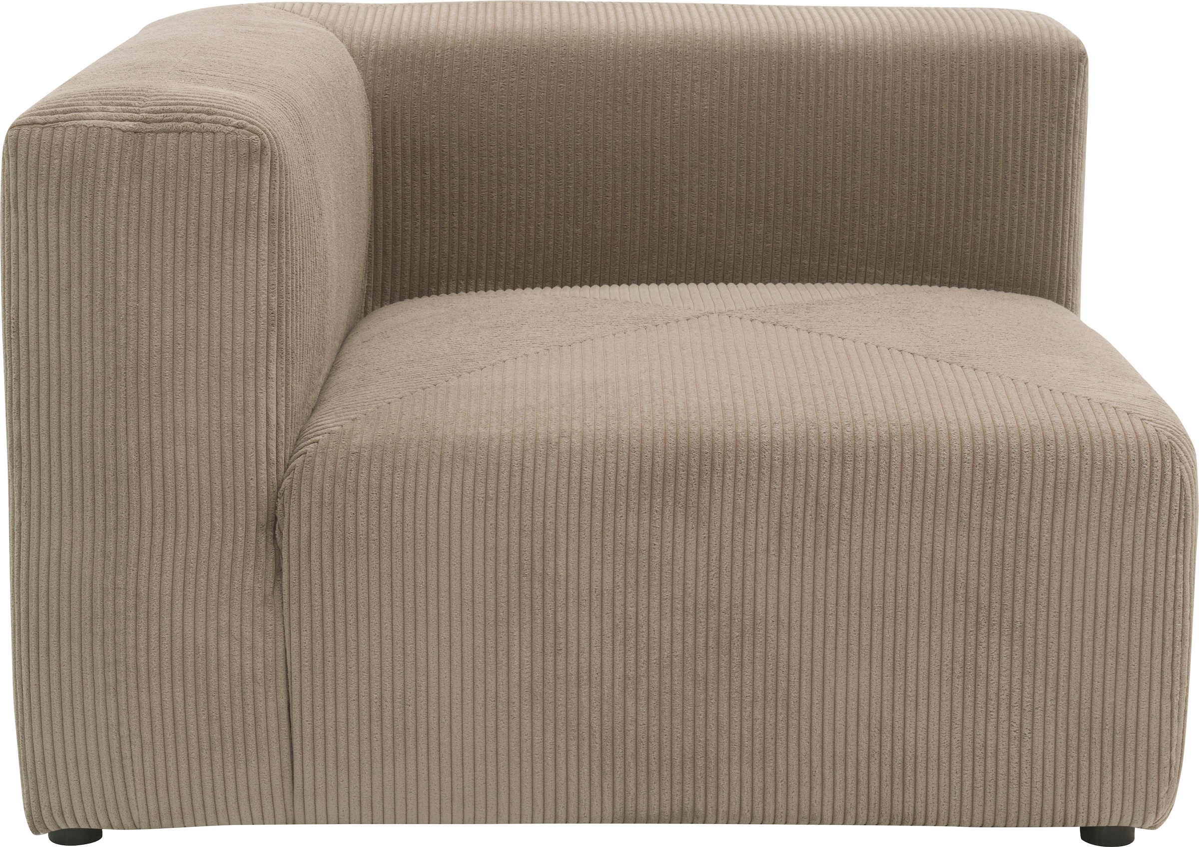 RAUM.ID Sofa-Eckelement »Gerrid«, Cord-Bezug, Modul-Eckelement, auch einzeln stellbar