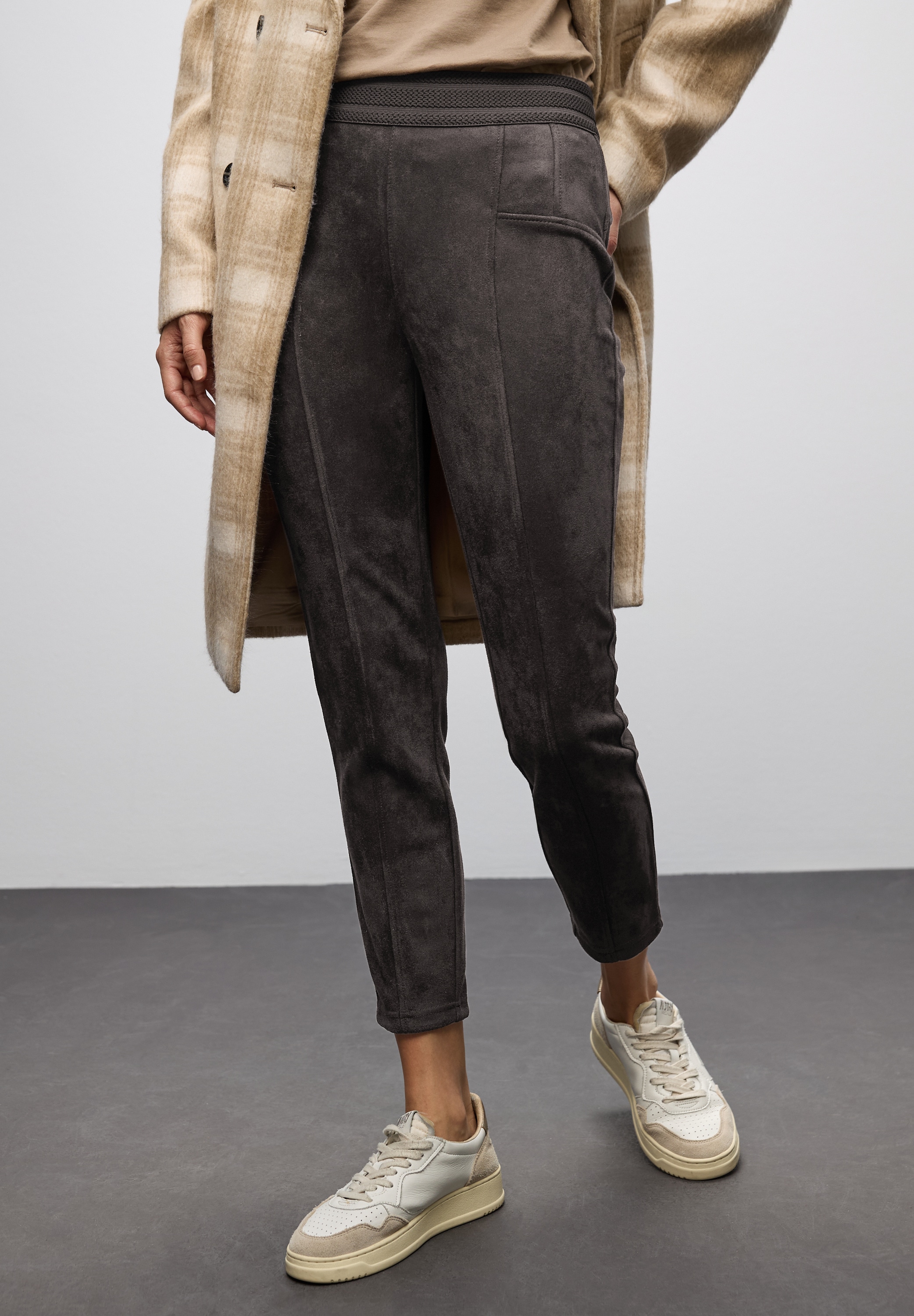 STREET ONE Stoffhose "Style Hope" mit elastischem Bund günstig online kaufen