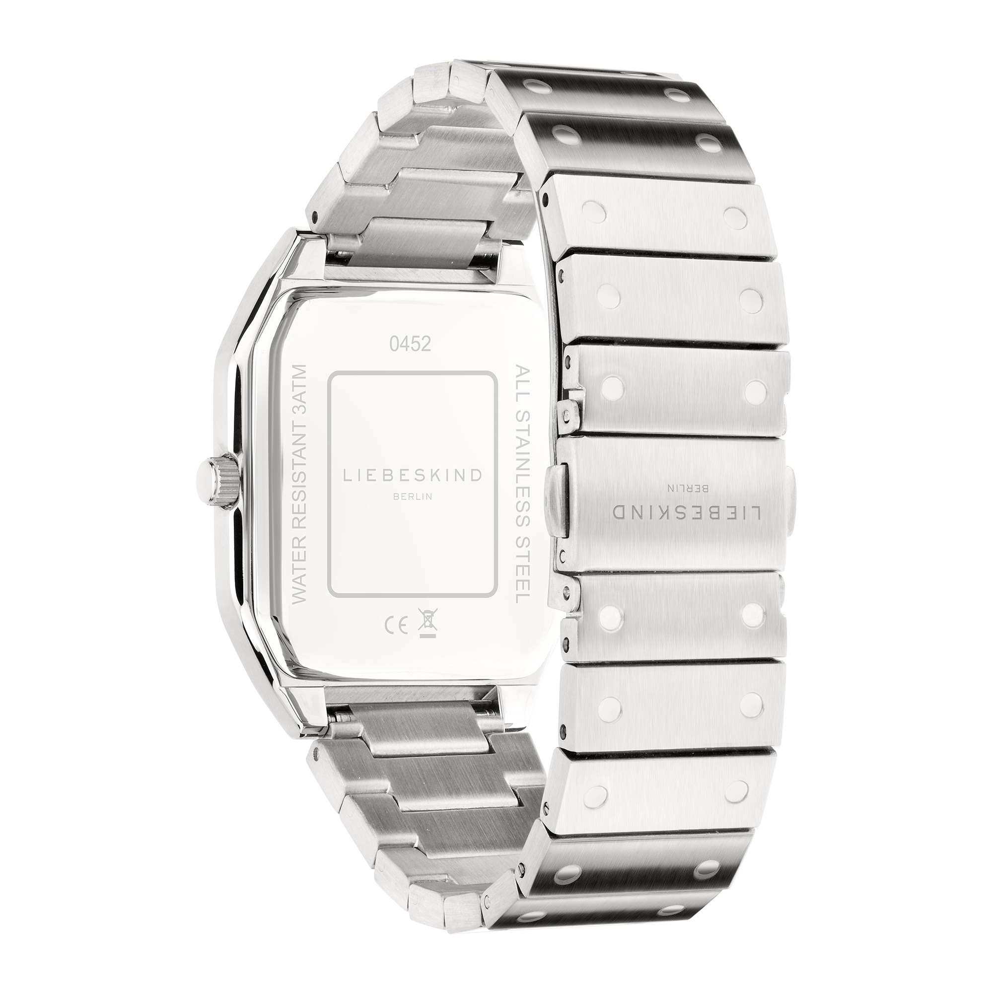 Liebeskind Berlin Quarzuhr »The Modern Staple« Armbanduhr, Damenuhr, Edelstahlarmband, analog