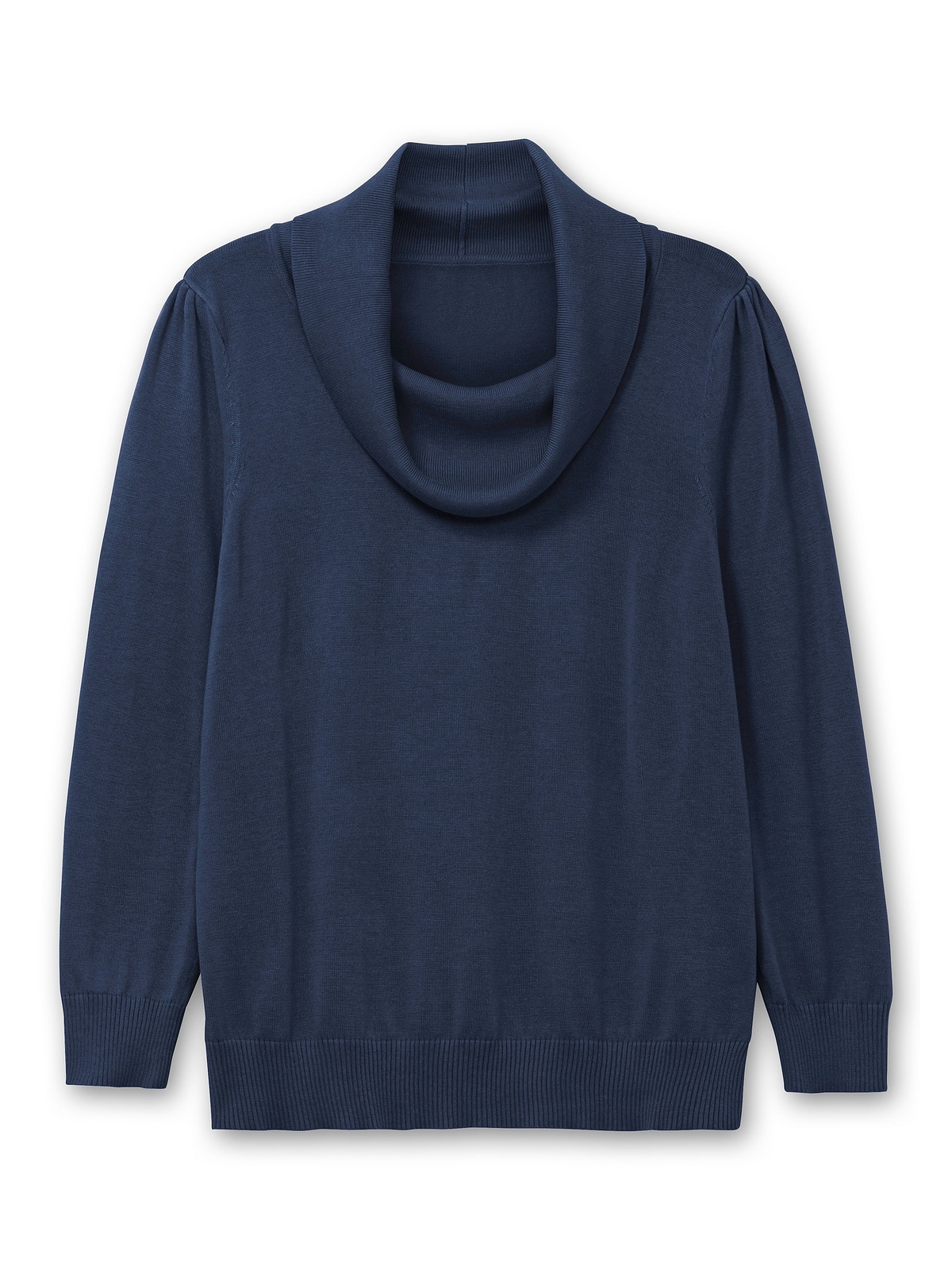 Sheego Strickpullover »Große Größen«, mit weitem Wasserfall-Rollkragen
