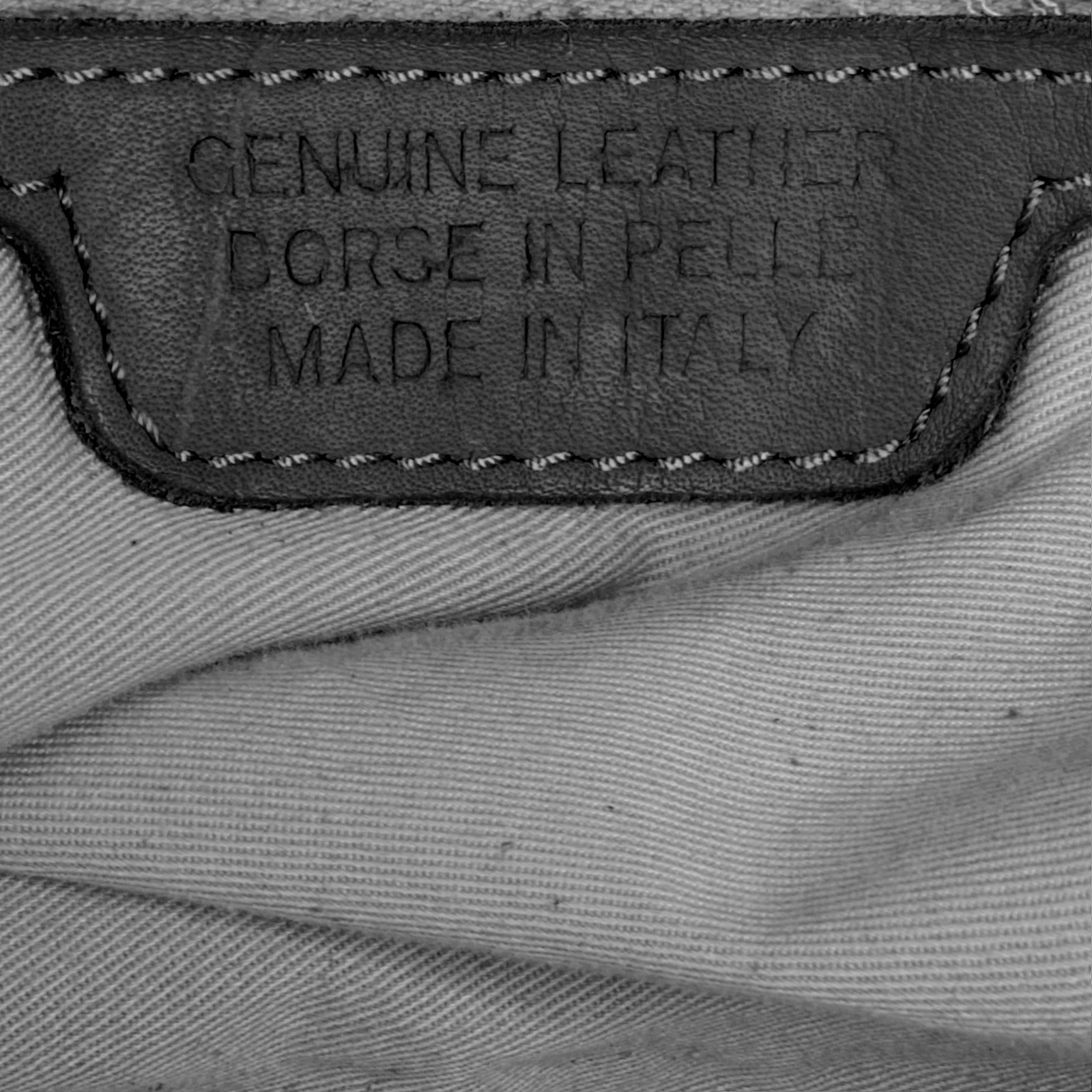 forty° Shopper, echt Leder, Made in Italy