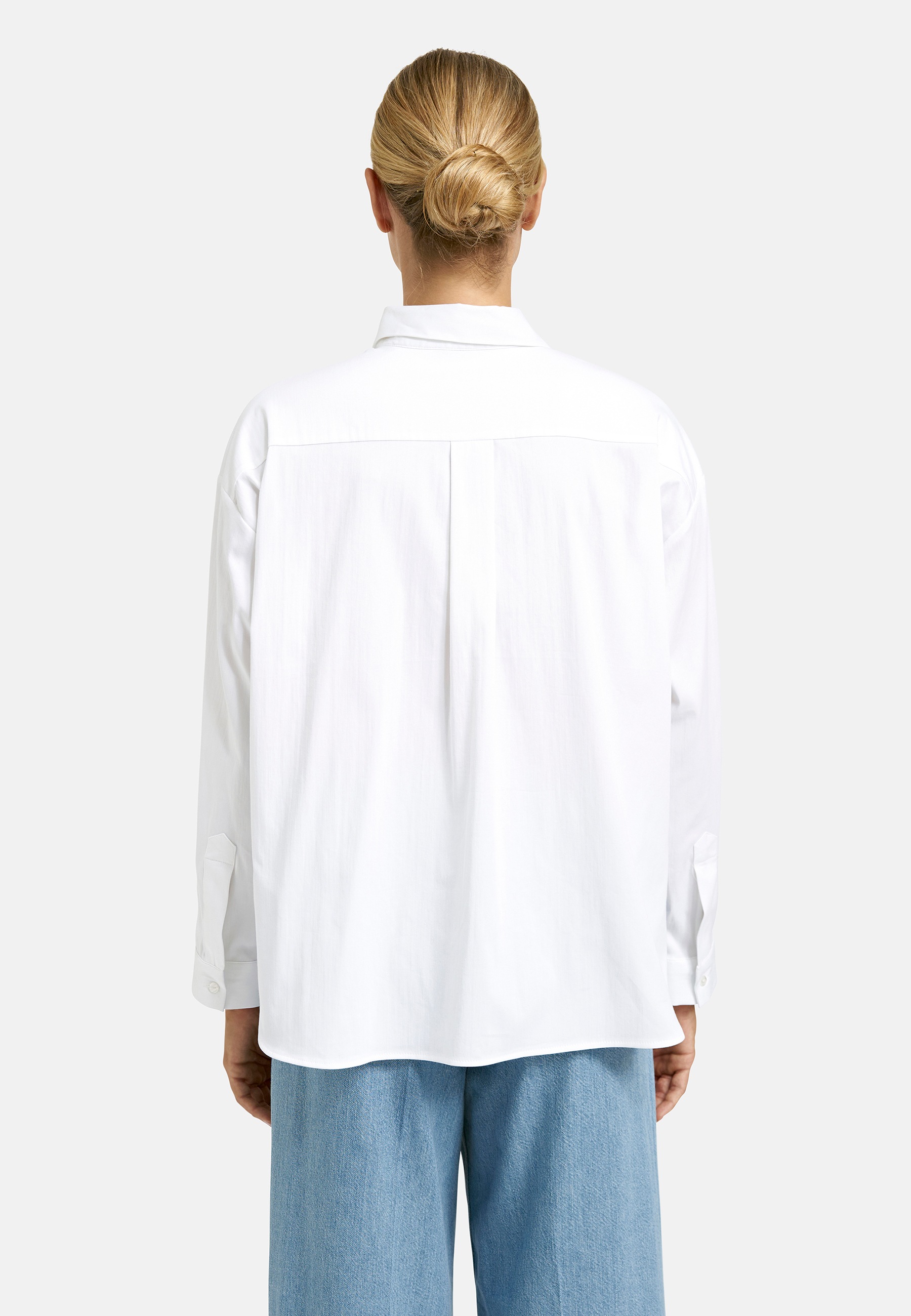 Milano Italy Langarmbluse mit Baumwolle