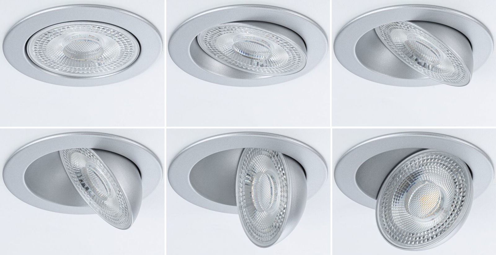 Paulmann LED Einbauleuchte »LED Einbauleuchte White Select Aumus 5W 700lm 230V 2700 - 6500K« 1 Stk. Tageslichtweiß Memoryfunktion, mehrere Helligkeitsstufen, Farbwechsler, Farbsteuerung
