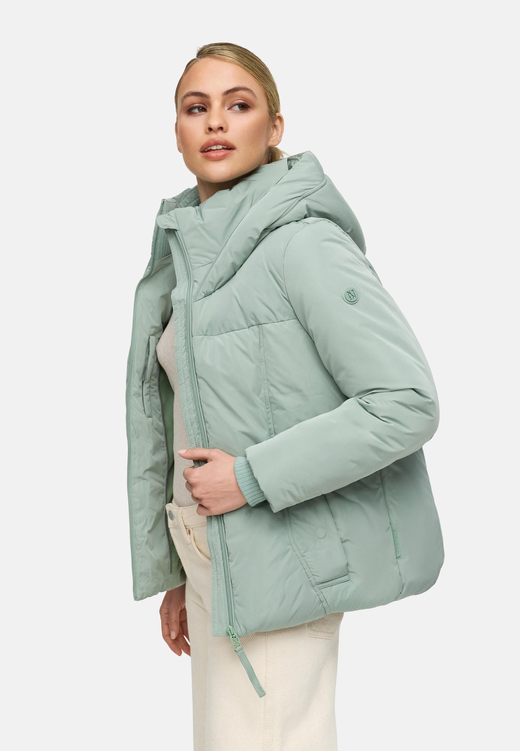 Navahoo Winterjacke »Flüsterfee 14«, mit Kapuze, Winter Steppjacke mit Kapuze
