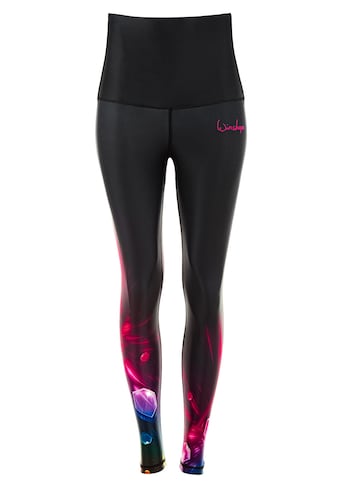 Leggings »HWL102-COSMIC«, Core-Stability-Bund mit Bauch-Weg-Effekt