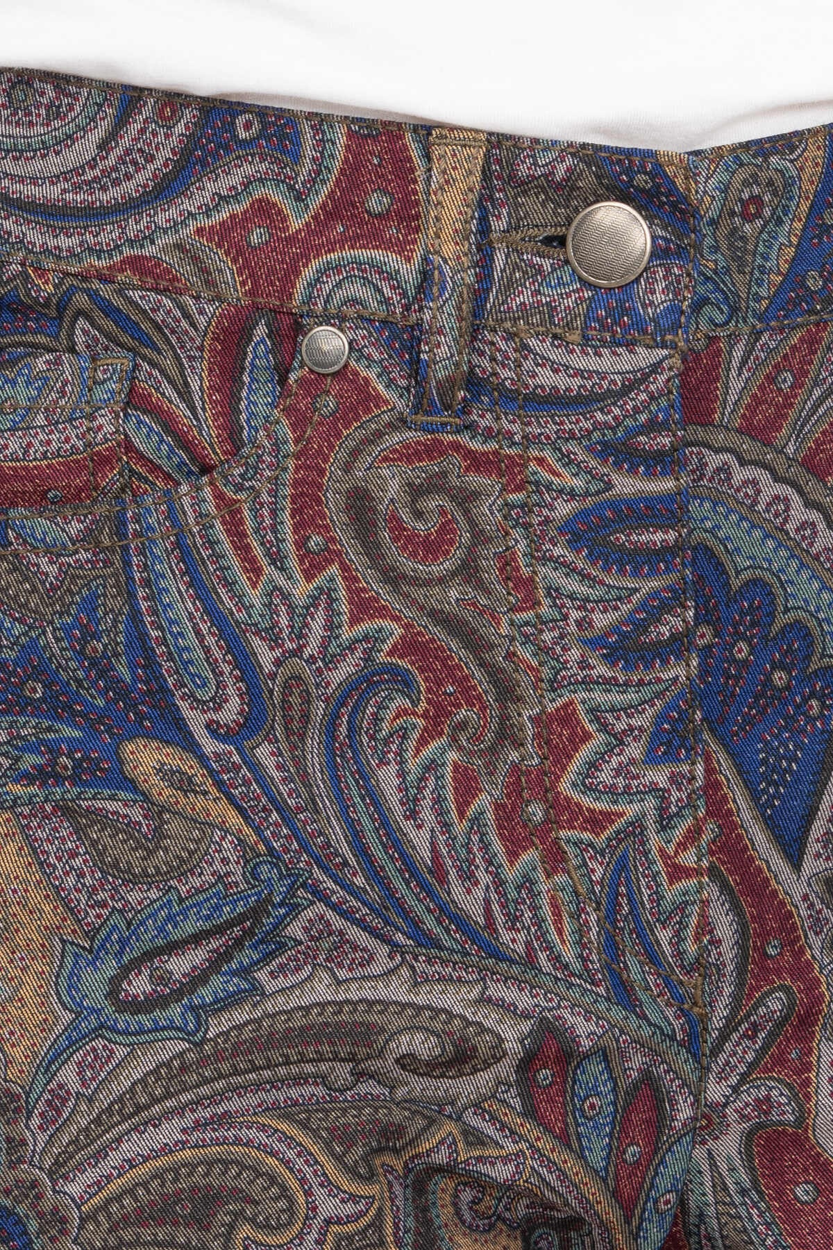 Recover Pants Stoffhose »Hose mit Paisleydruck«, mit wunderschönem Paisleydruck