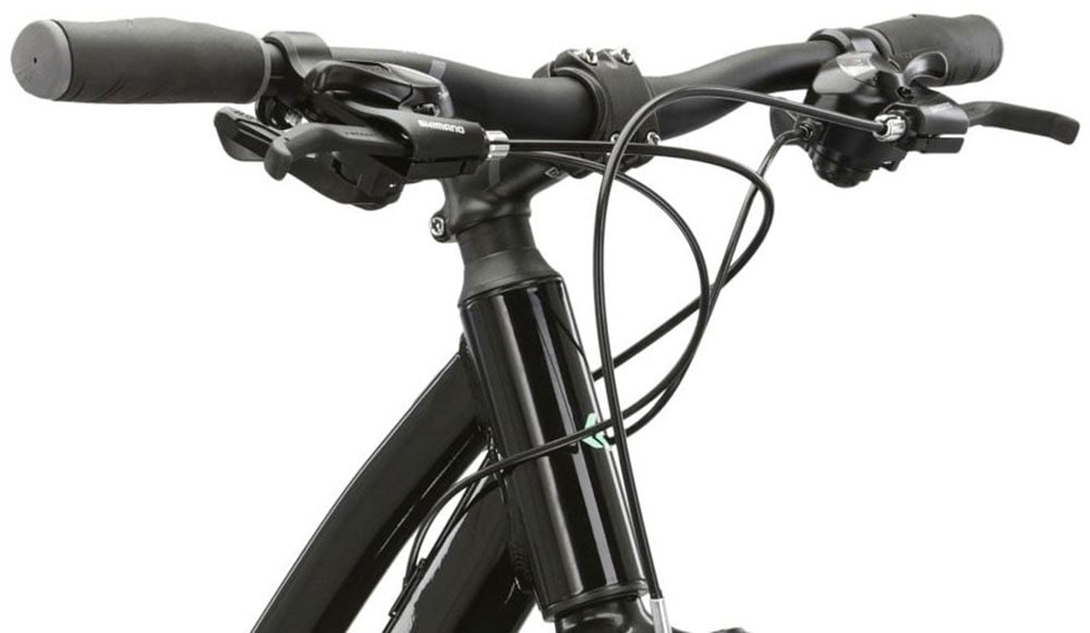 Kross Crossrad »KROSS Crossbike Evado 2.0 28" schwarz 21 Gänge«, 21 Gang, Shimano, Tourney Schaltwerk, Kettenschaltung