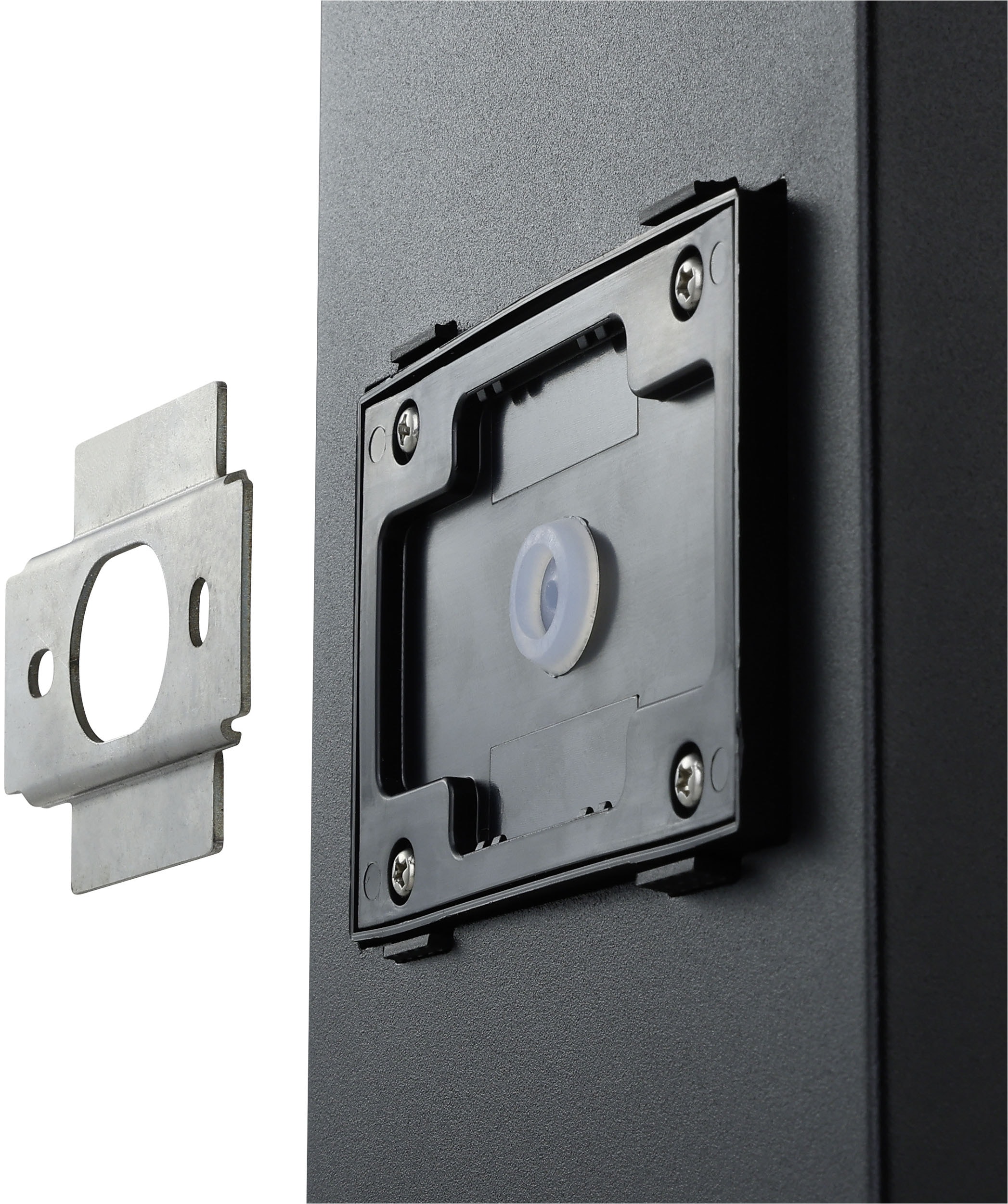 EGLO Wandleuchte »BRISCOLA Wandlampe - Stahl - LED - 2X4W - IP44« LED-Modul 1 Stk. Kaltweiß | Neutralweiß | Warmweiß Außenlampe, Outdoor-Lampe, Dip Switch, L12 x H25 x AL6 cm