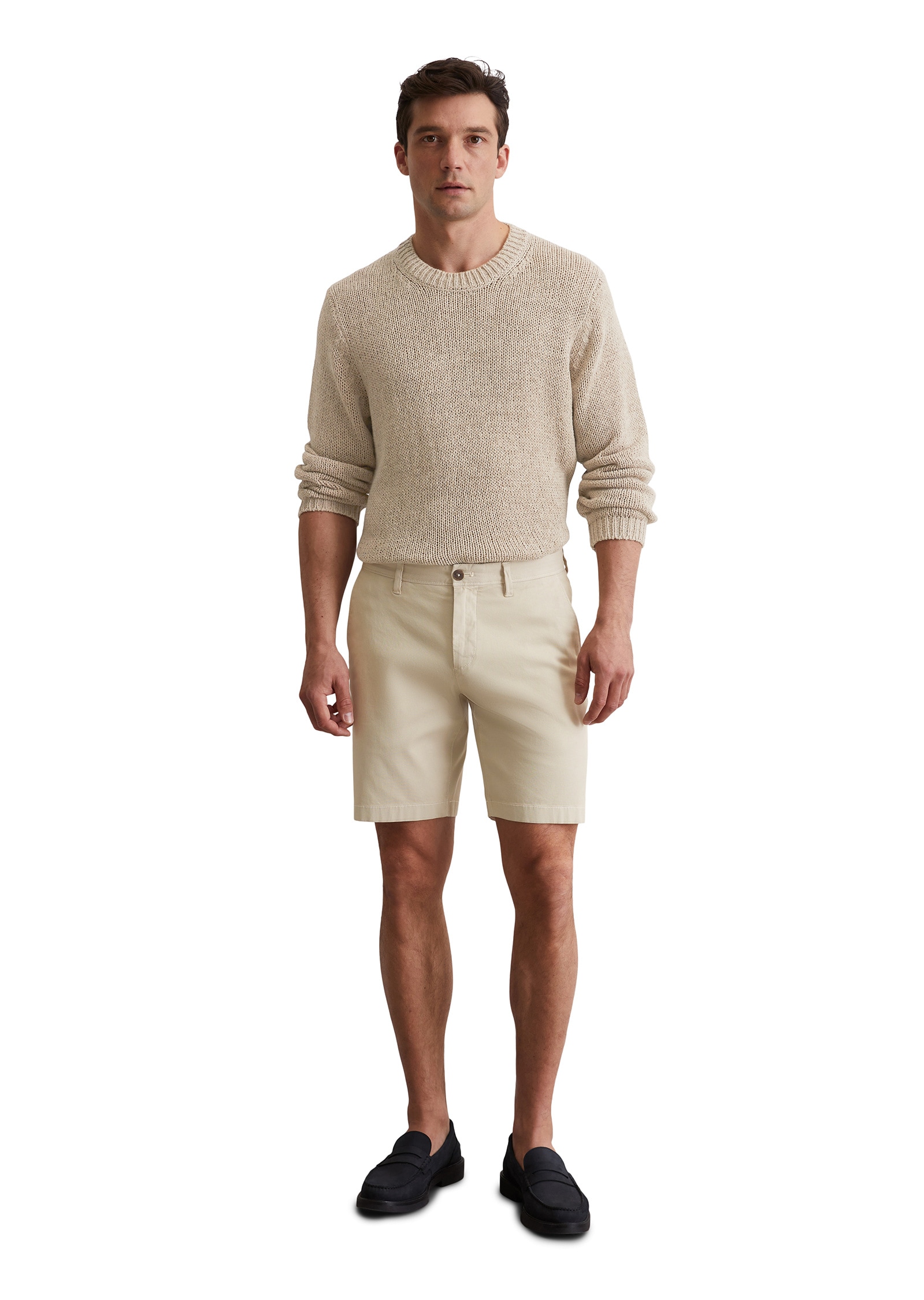 Marc O'Polo Shorts »aus Bio-Baumwolle-Mix«